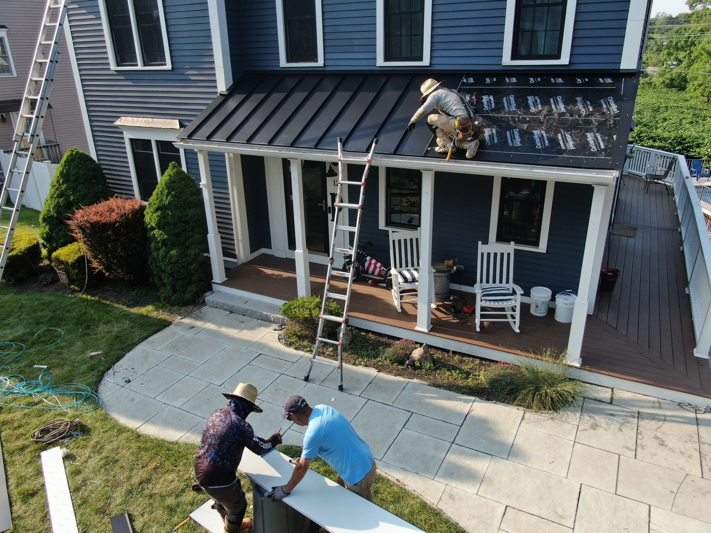 Roof Replacement in Amesbury, MA by Mighty Dog Roofing of Greater Middlesex County