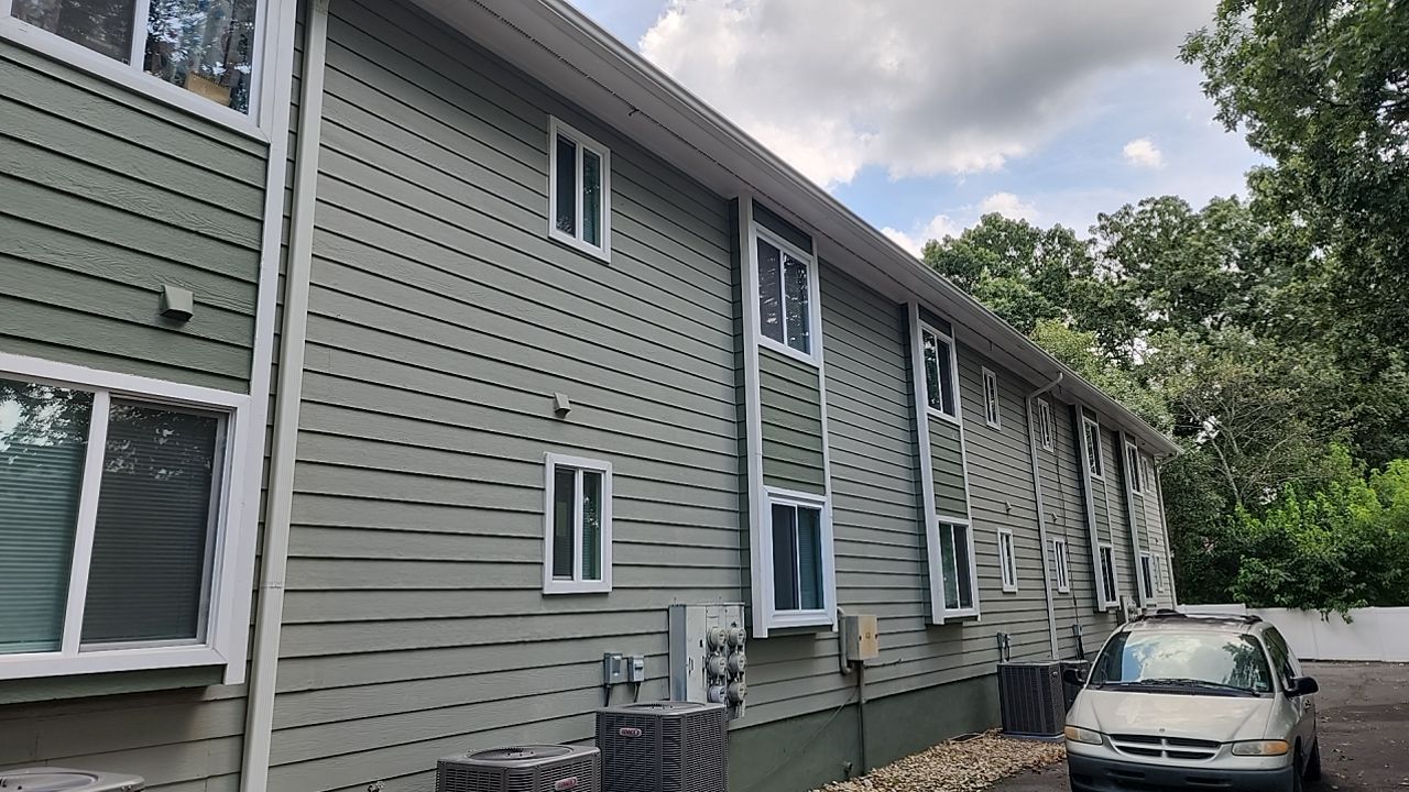 Apartment wash using cleaner by Power Wash Masters LLC