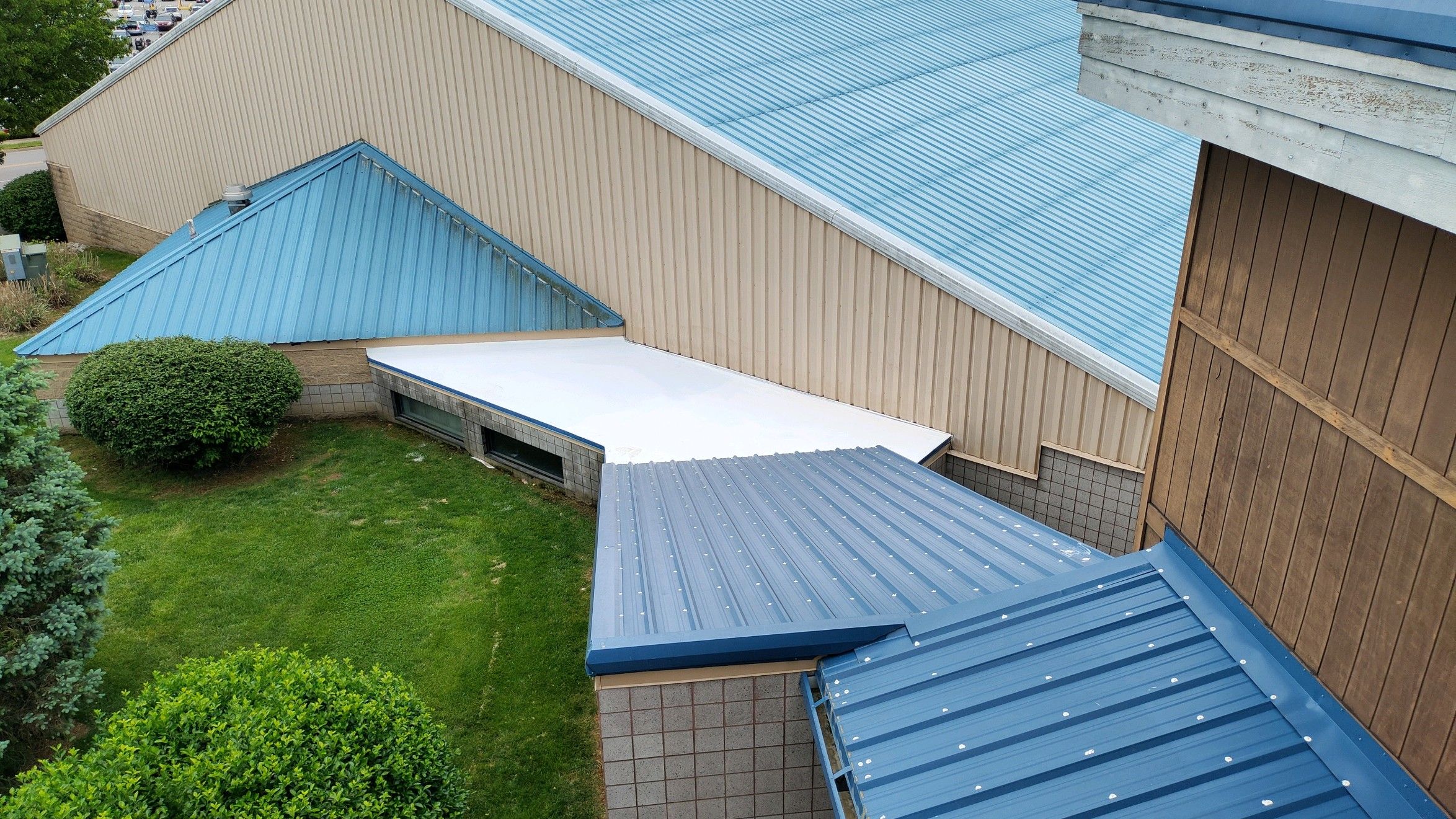 SPF Foam and Coatings using Conklin by Kentucky Commercial Roofing