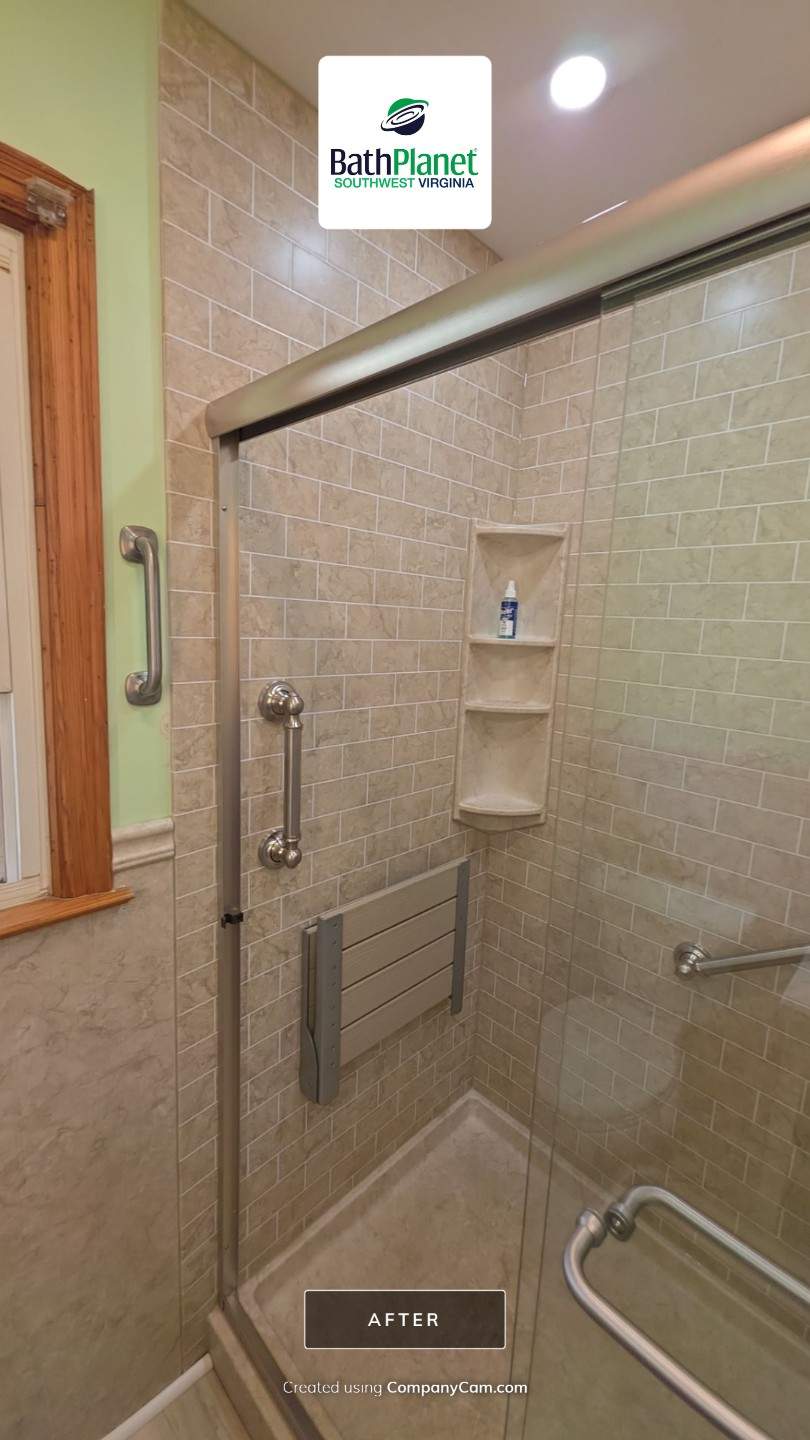 Tub to Shower Remodel by BathPlanet SW Virginia