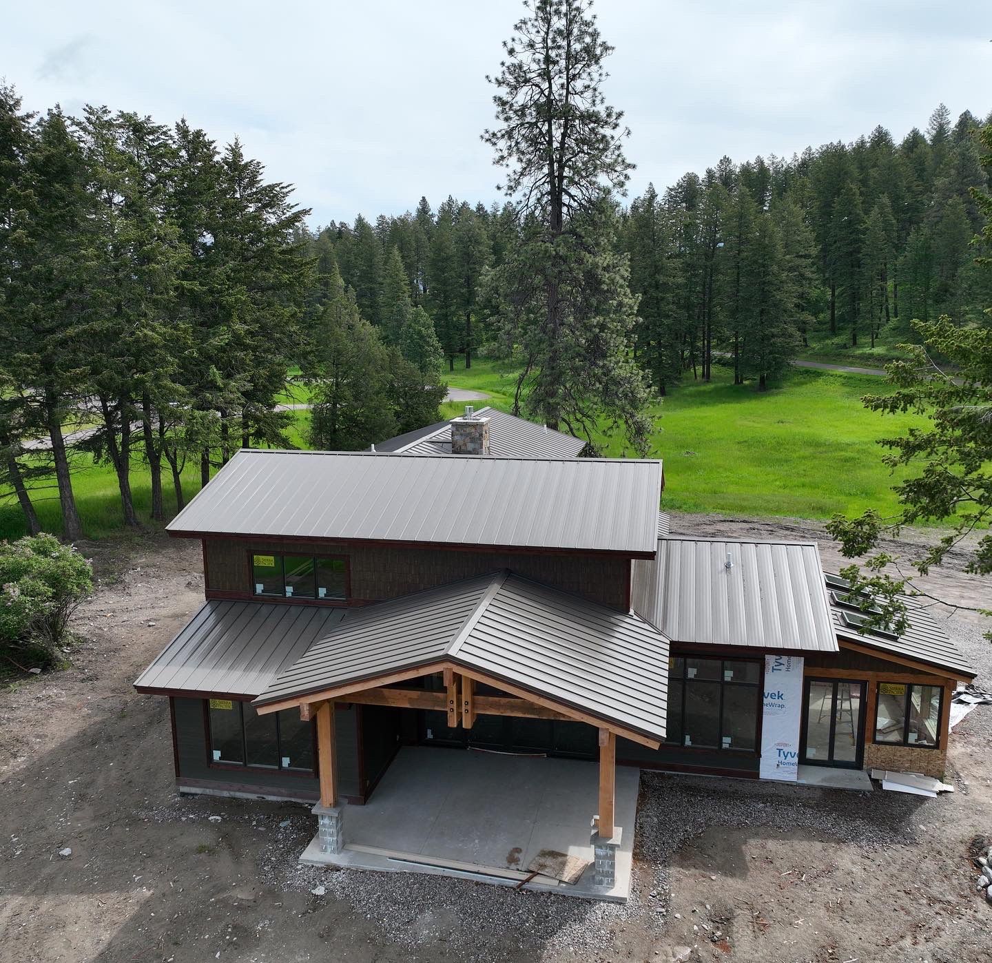 Glacier Steel - Weathered Copper (16") by Montana Roofing Solutions