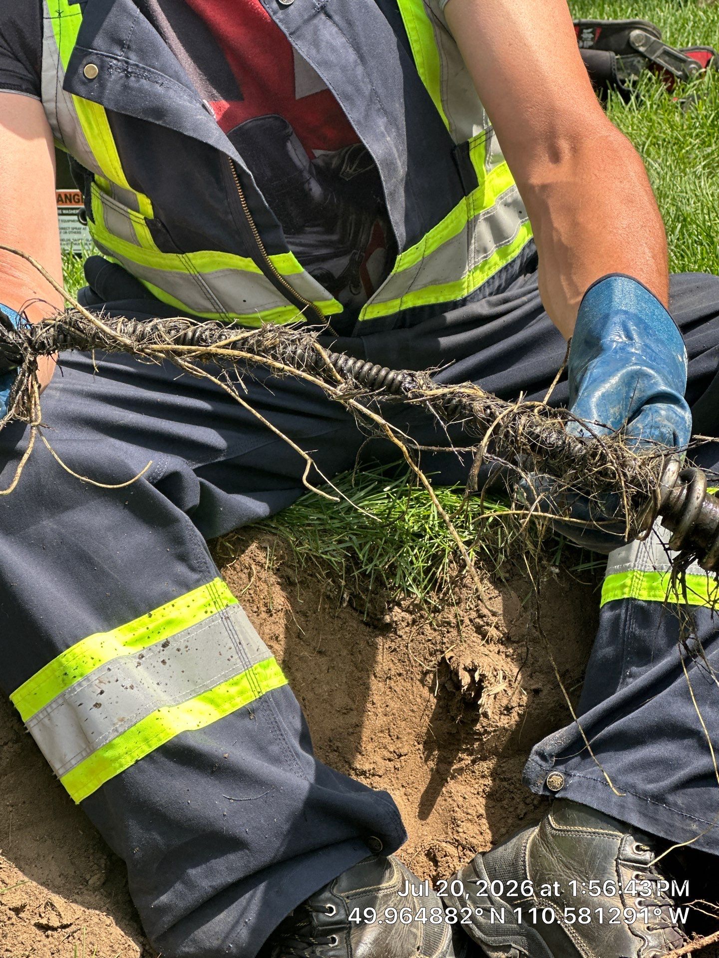 Septic System Pump Replacement and Sewer Line Root Removal in Dunmore by Septic Medic Inc.