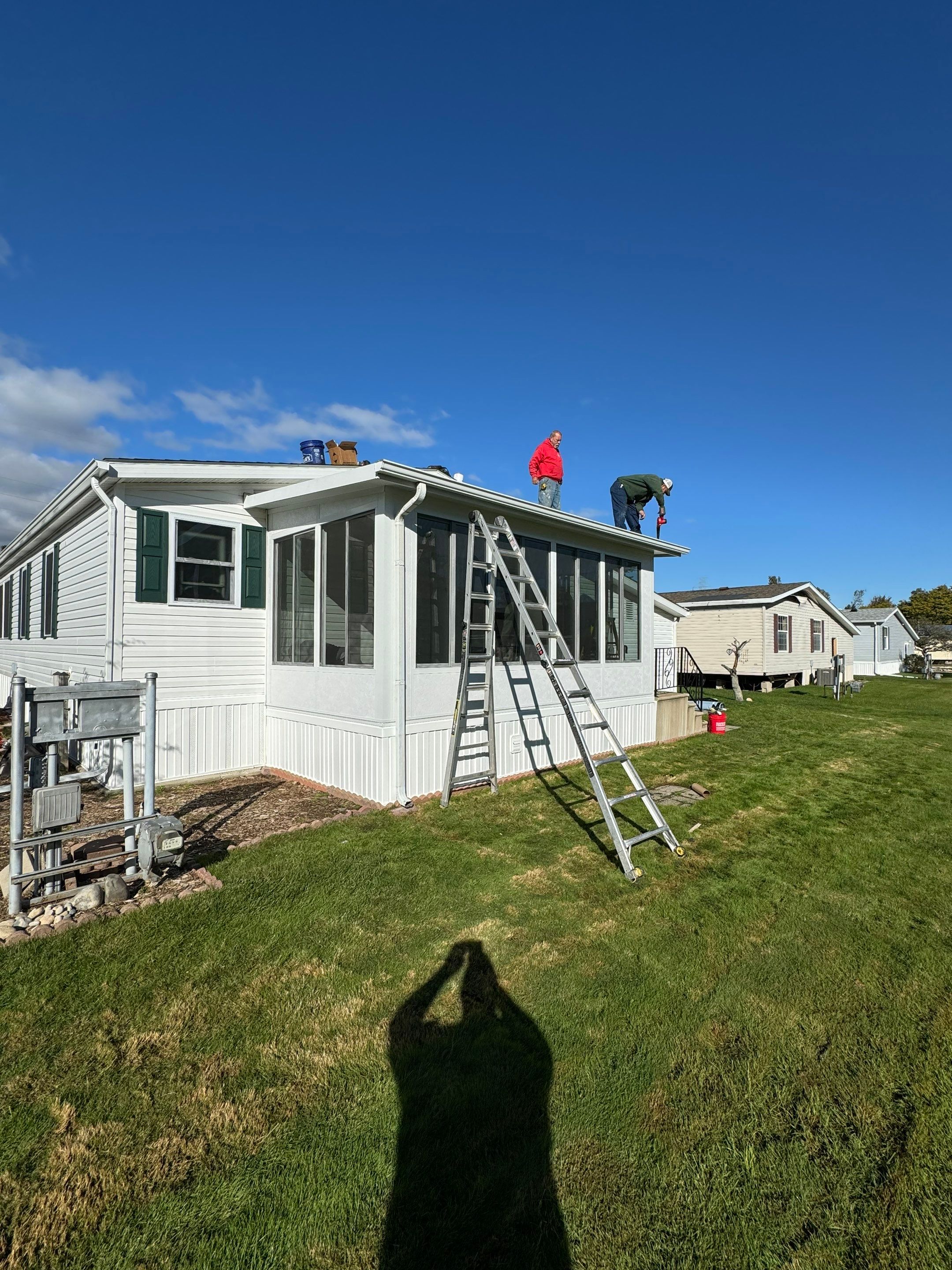Sunroom Rebuild by Property Revolution 