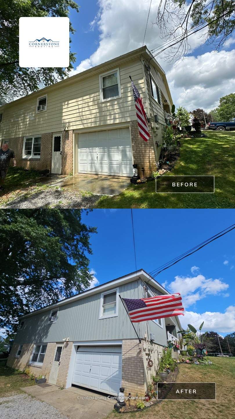 Complete Siding Replacement and Exterior Transformation in Lodi, Ohio by Cornerstone Roofing And Siding