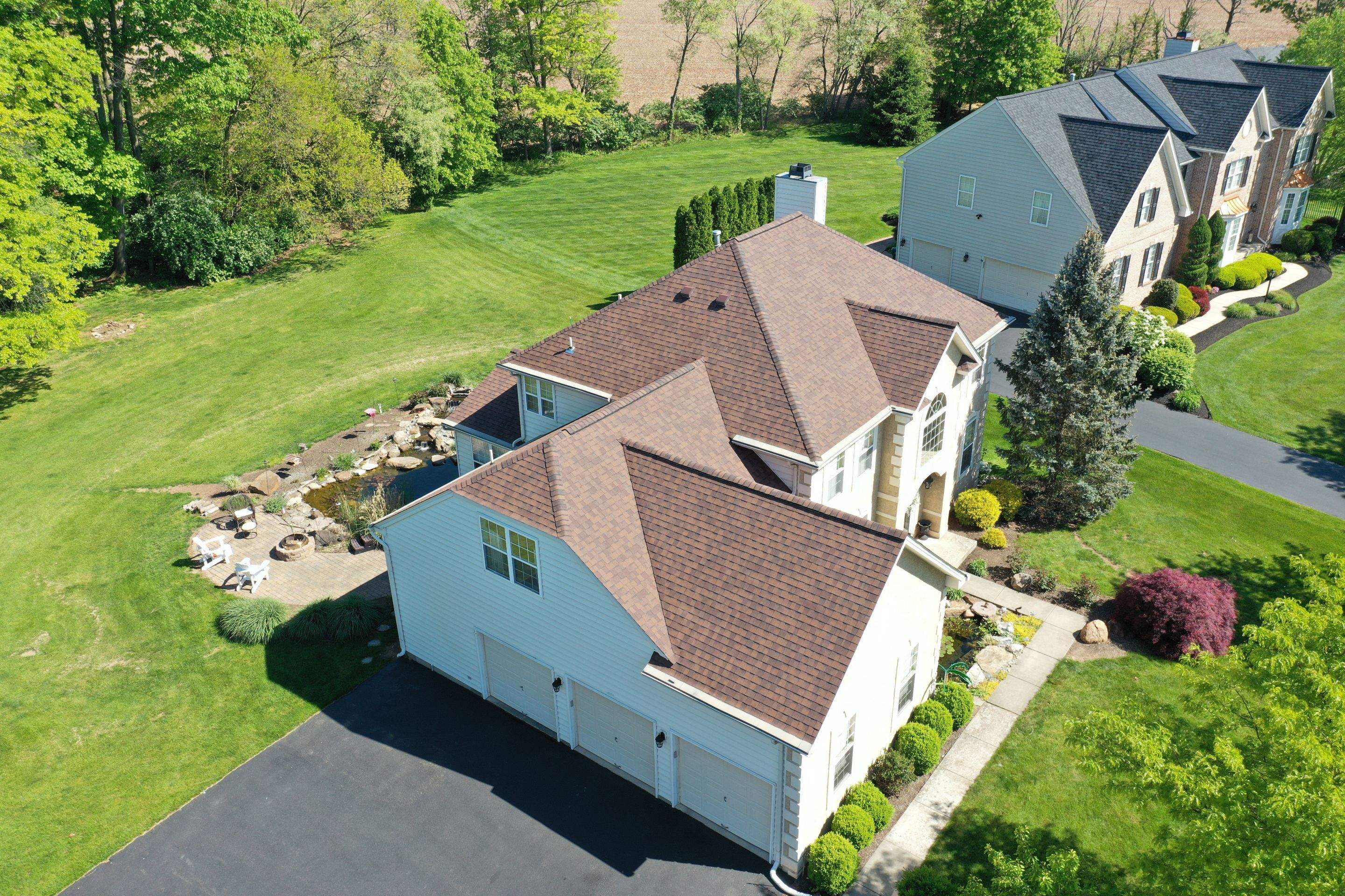 Roofing Installation using CertainTeed Landmark - Burnt Sienna by Storm Guard of Ches-Mont PA