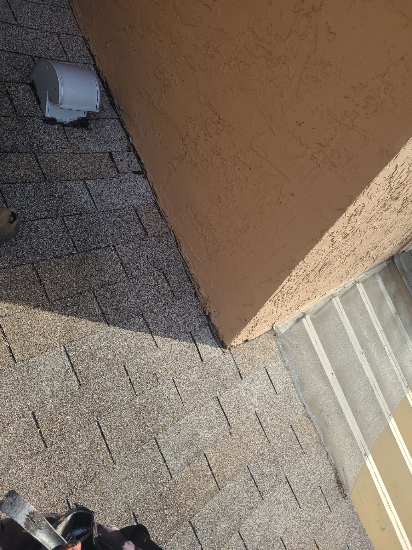 Shingle Roof Repair  using 3 tab shingles by Aastro Roofing