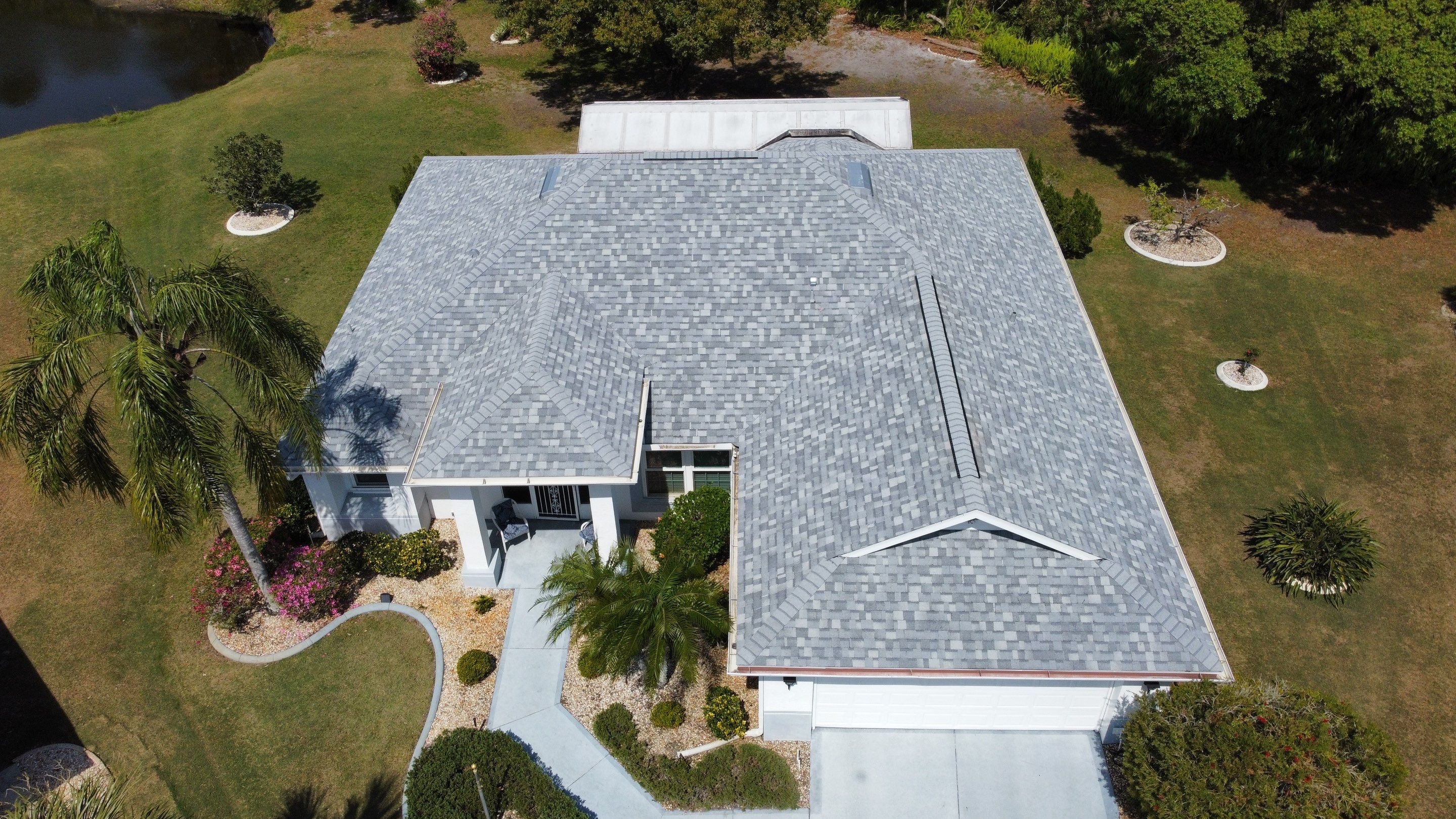 Roof replacement in Sun City Center, FL. by Steadfast Roofing