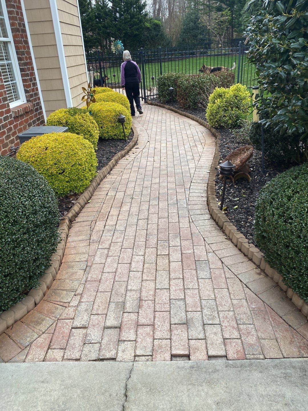 Pavers using Concrete Sealant by DuraSeal