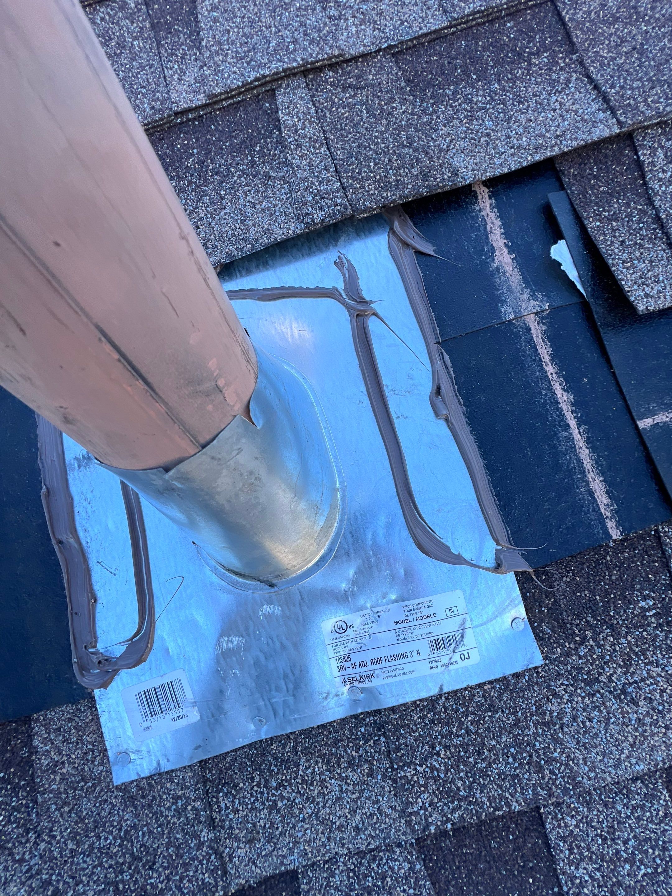 Hail Damage using Owen's Corning Duration (Lifetime) Shingles by Roof Repair Company
