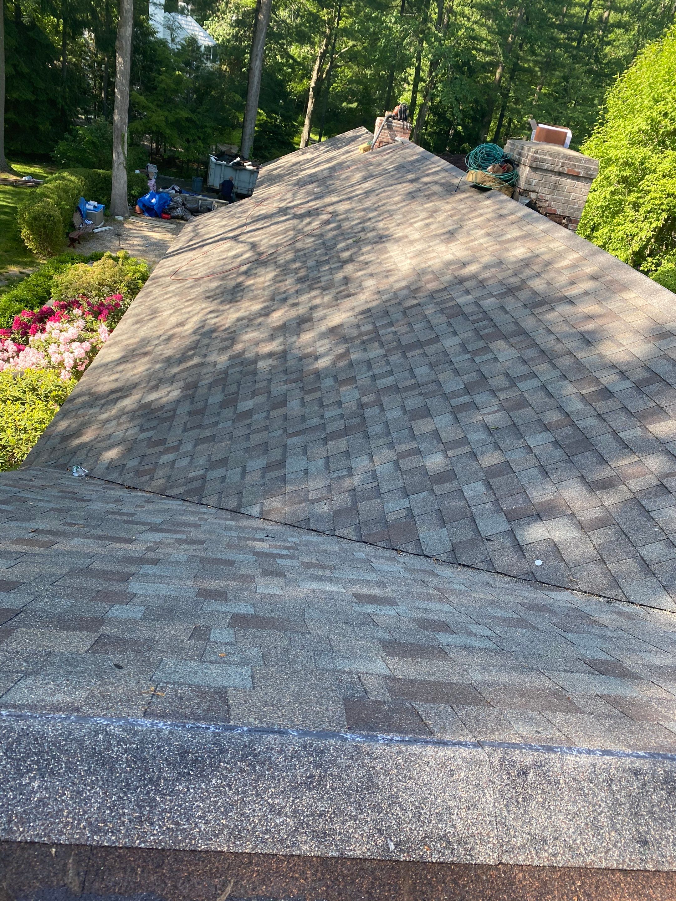 Commercial Roofing Installation using Owens Corning Duration Driftwood by A Plus Exterior