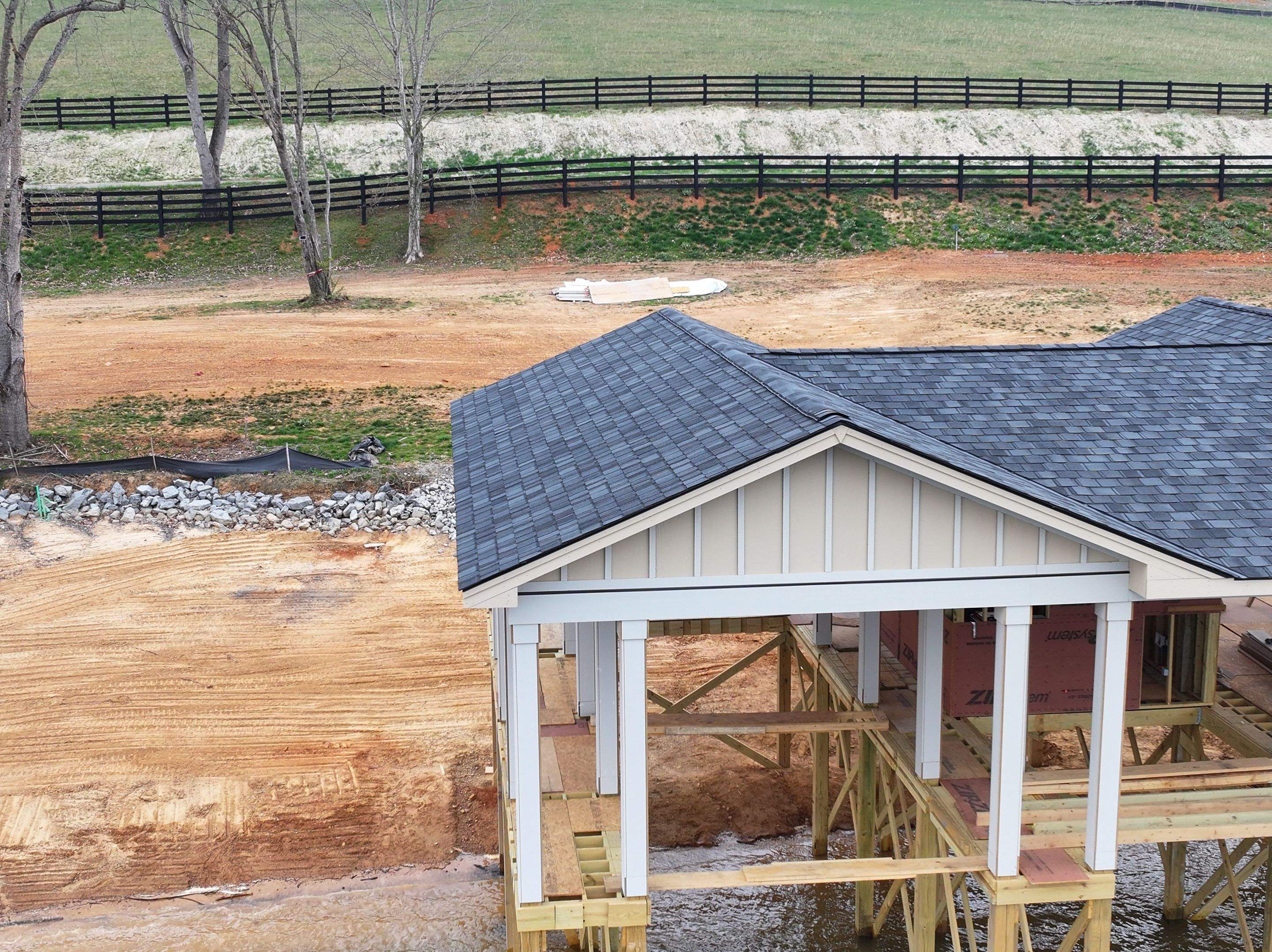 Lake Road New Construction - Belmont by Omnia Roofing