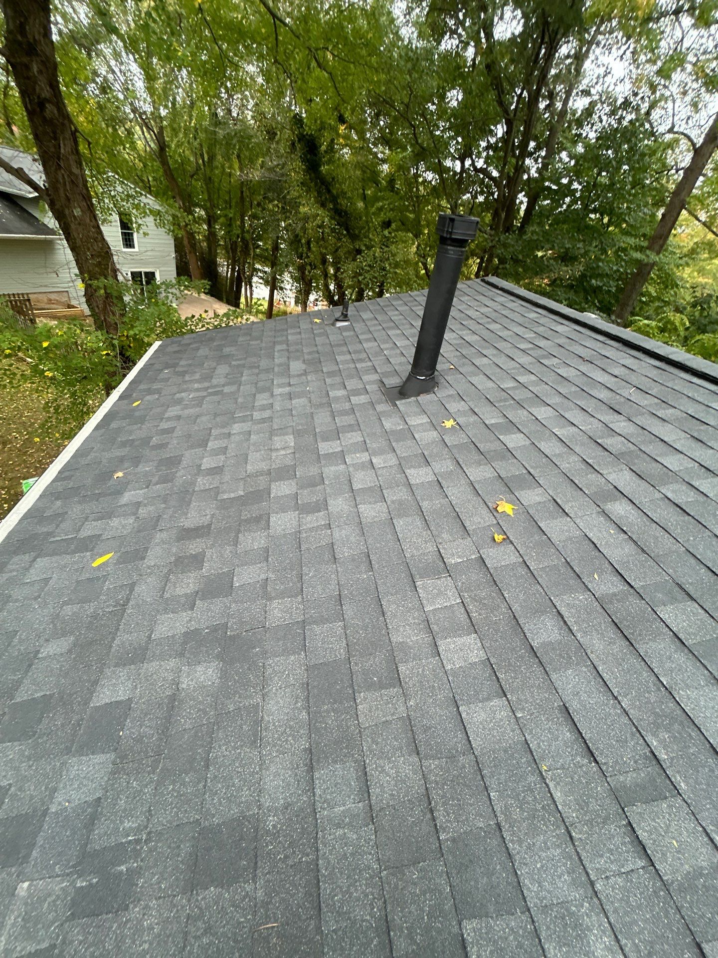 Burke : Residential Roof Replacement with CertainTeed Landmark Pro in Max Def Charcoal Black  by RM Banning, Inc.