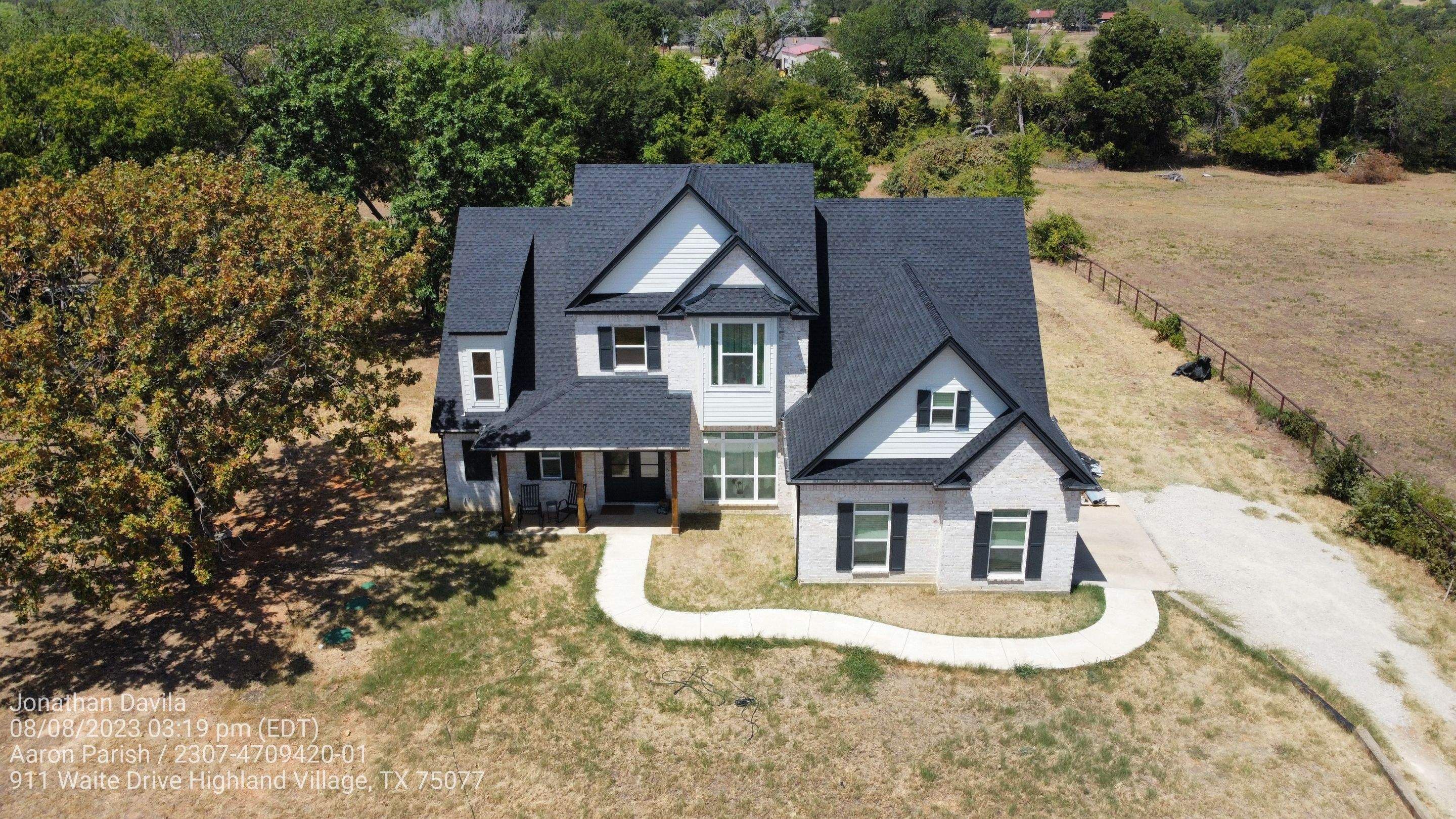 Project in Highland Village by Zeus Exteriors