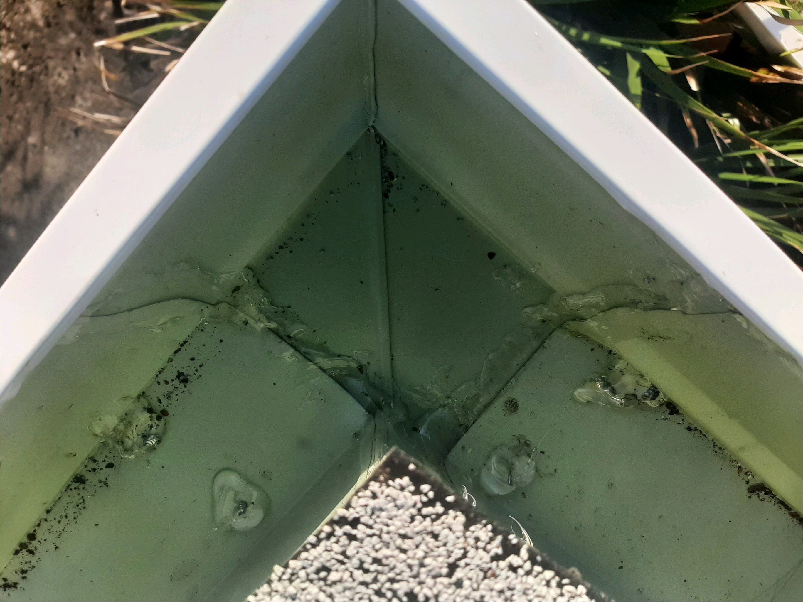 Gutter Installation using K-Style Seamless Gutters by Gutter Professors