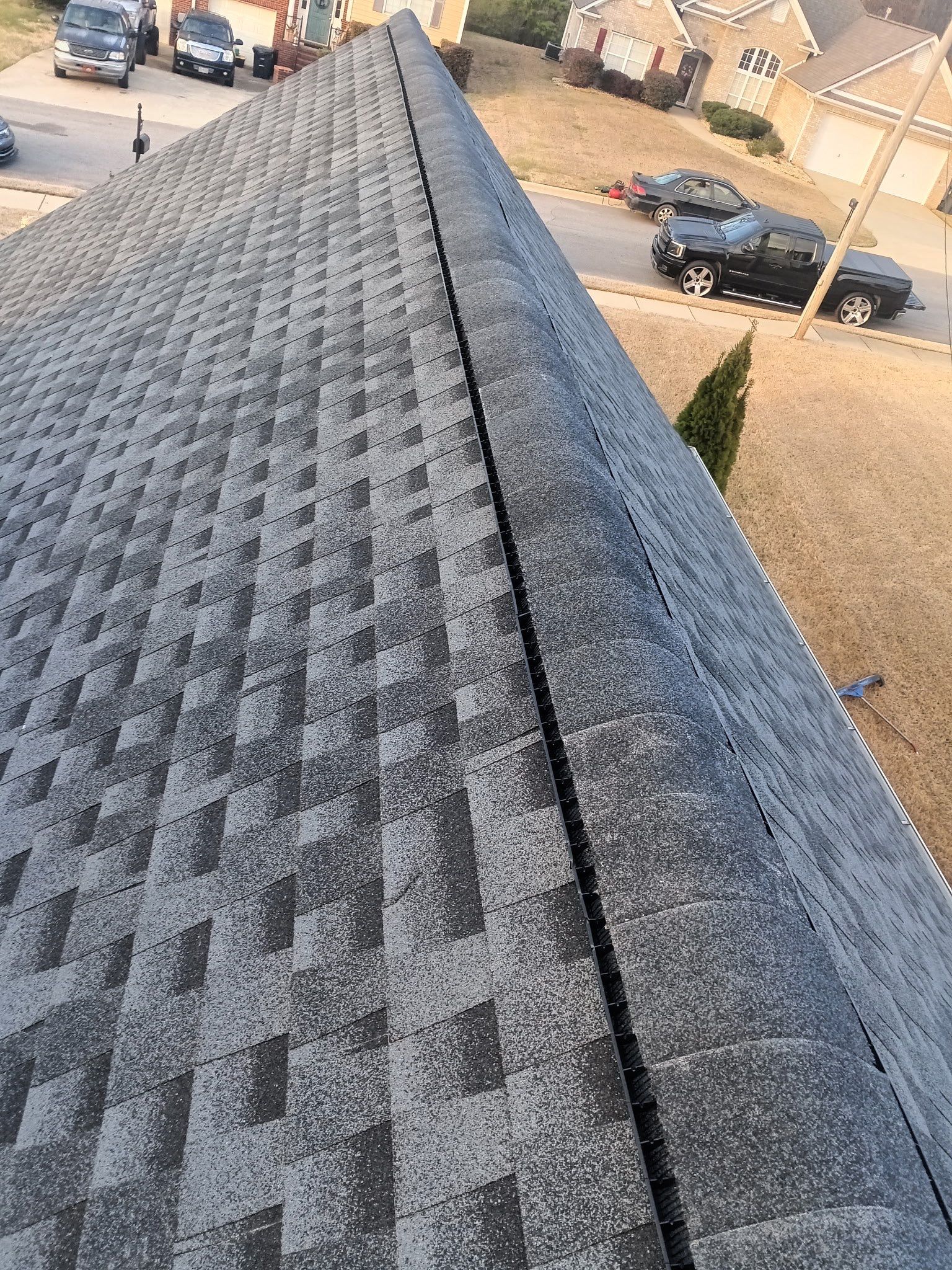 Residential Roofing Installation in Birmingham (Charcoal) by The Roofing Dudes