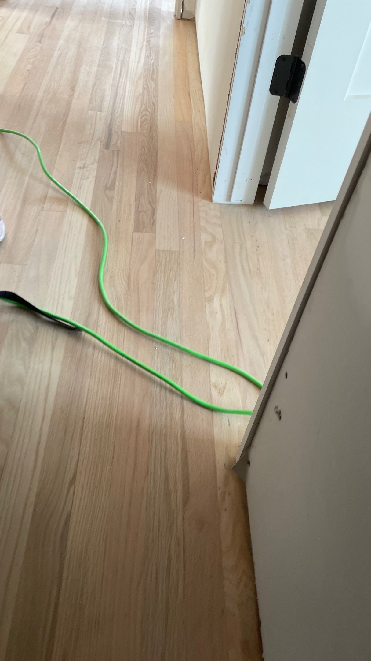 Remodeled Home with new tile floors, Showers and Refinished Oak Floors with stain and Waterbased Finish by Footprints Floors of Coastal Carolina