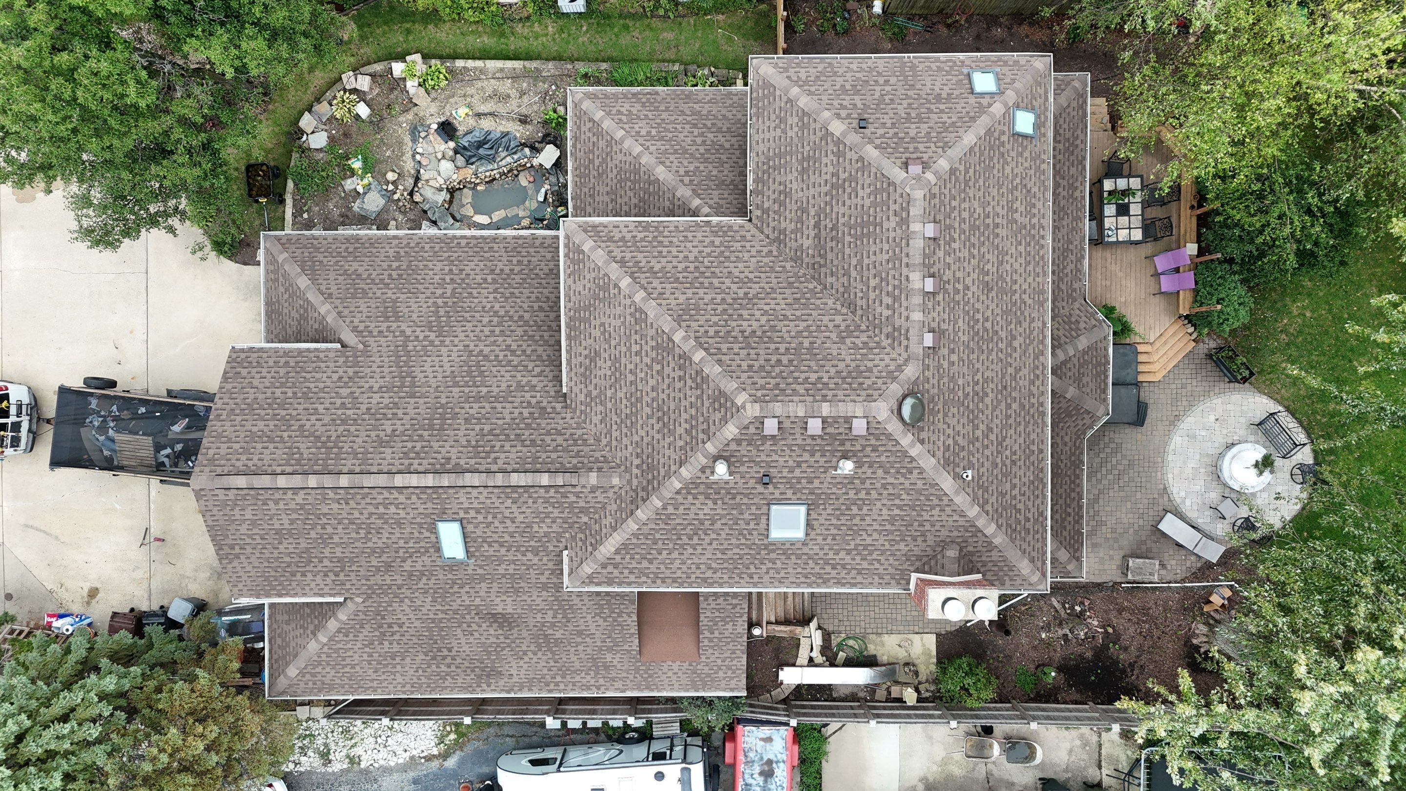 GAF Barkwood Roof Replacement in Tinley Park, IL