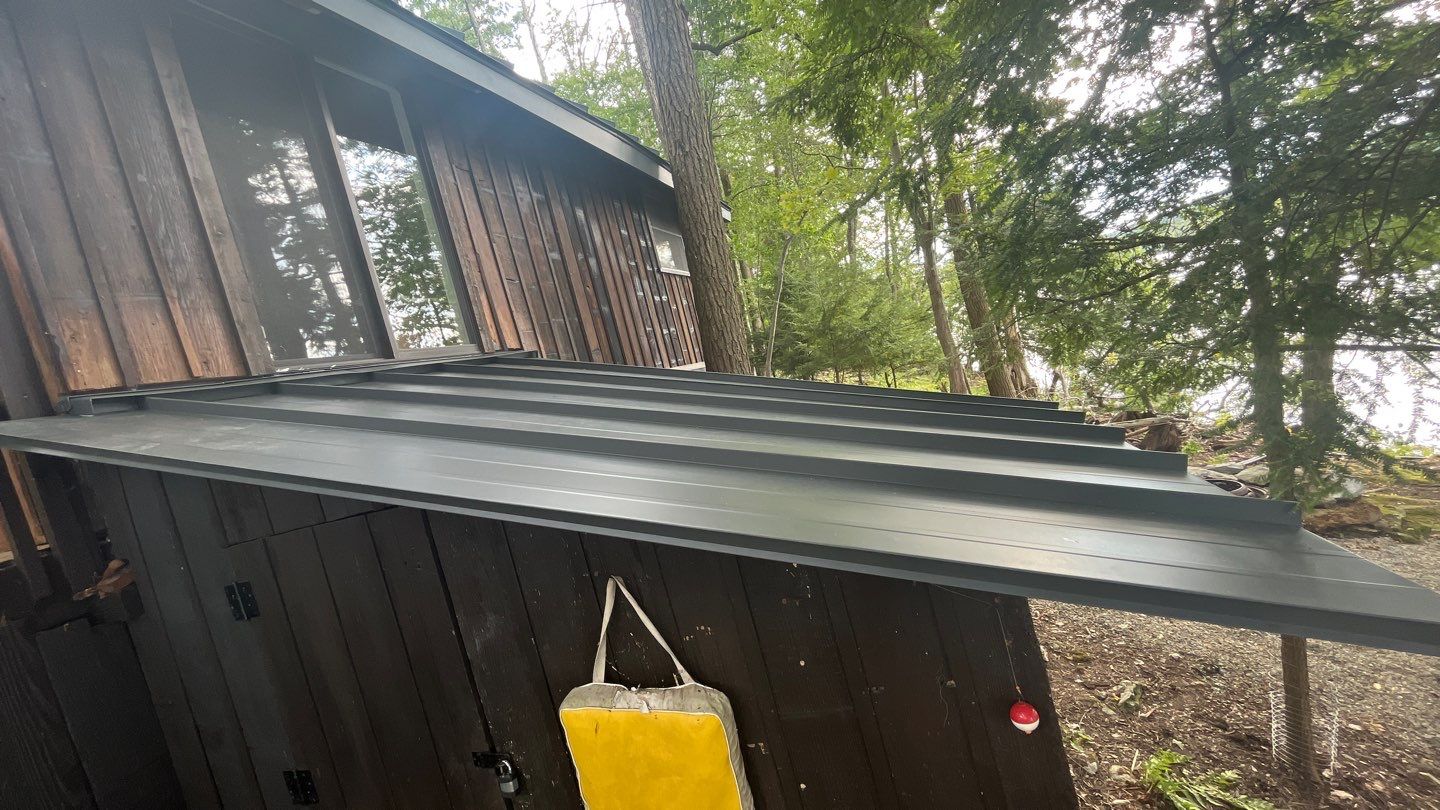 Standing Seam Metal Roof using Aluminum 032GA by CMNG LLC