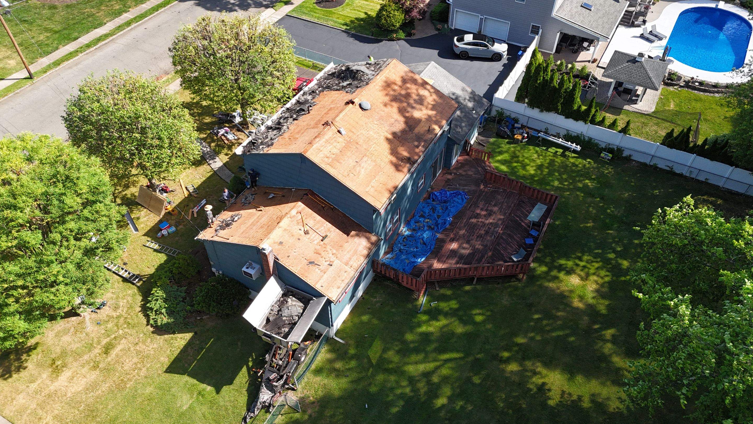 Roof Project in Clark, NJ by All State Home Improvement Inc.