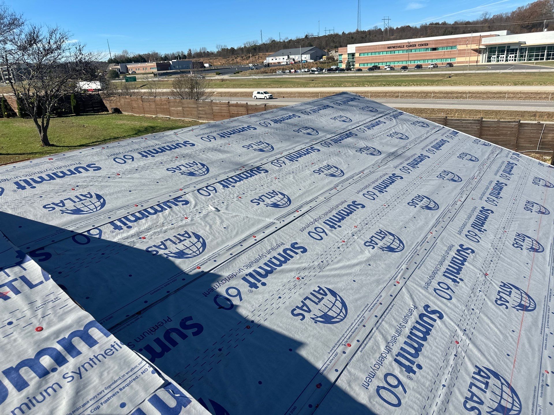 Residential Roofing & Downspouts Install  by Titan Commercial & Residential Roofing 
