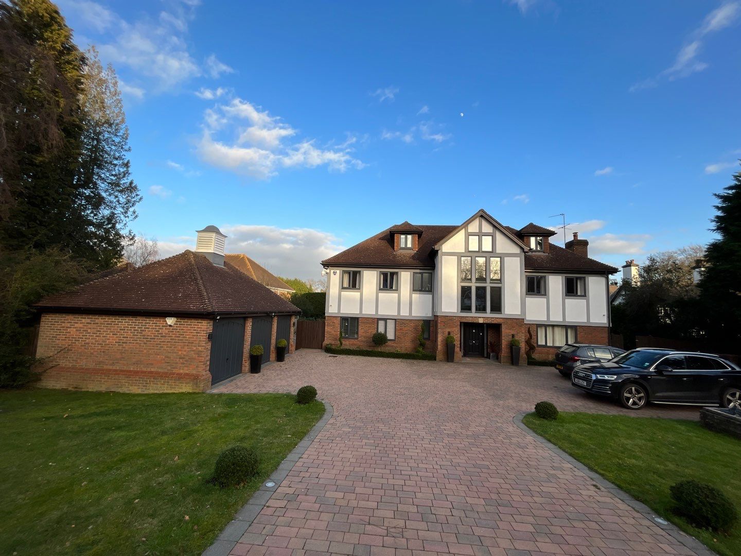 Roof and Driveway Clean using Mosmatic FSC and Biocide by Ges Exterior Cleaning ltd