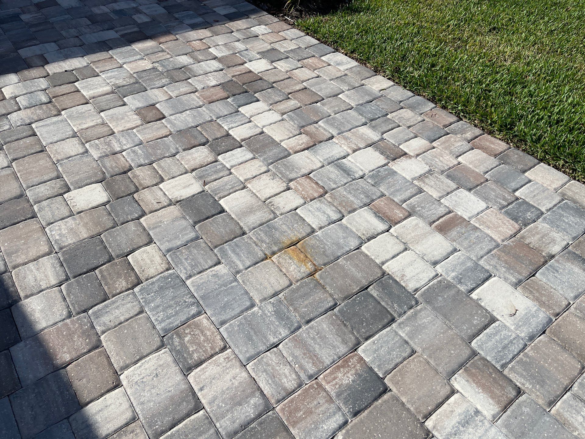 Paver Driveway using Concrete Sealant by DuraSeal