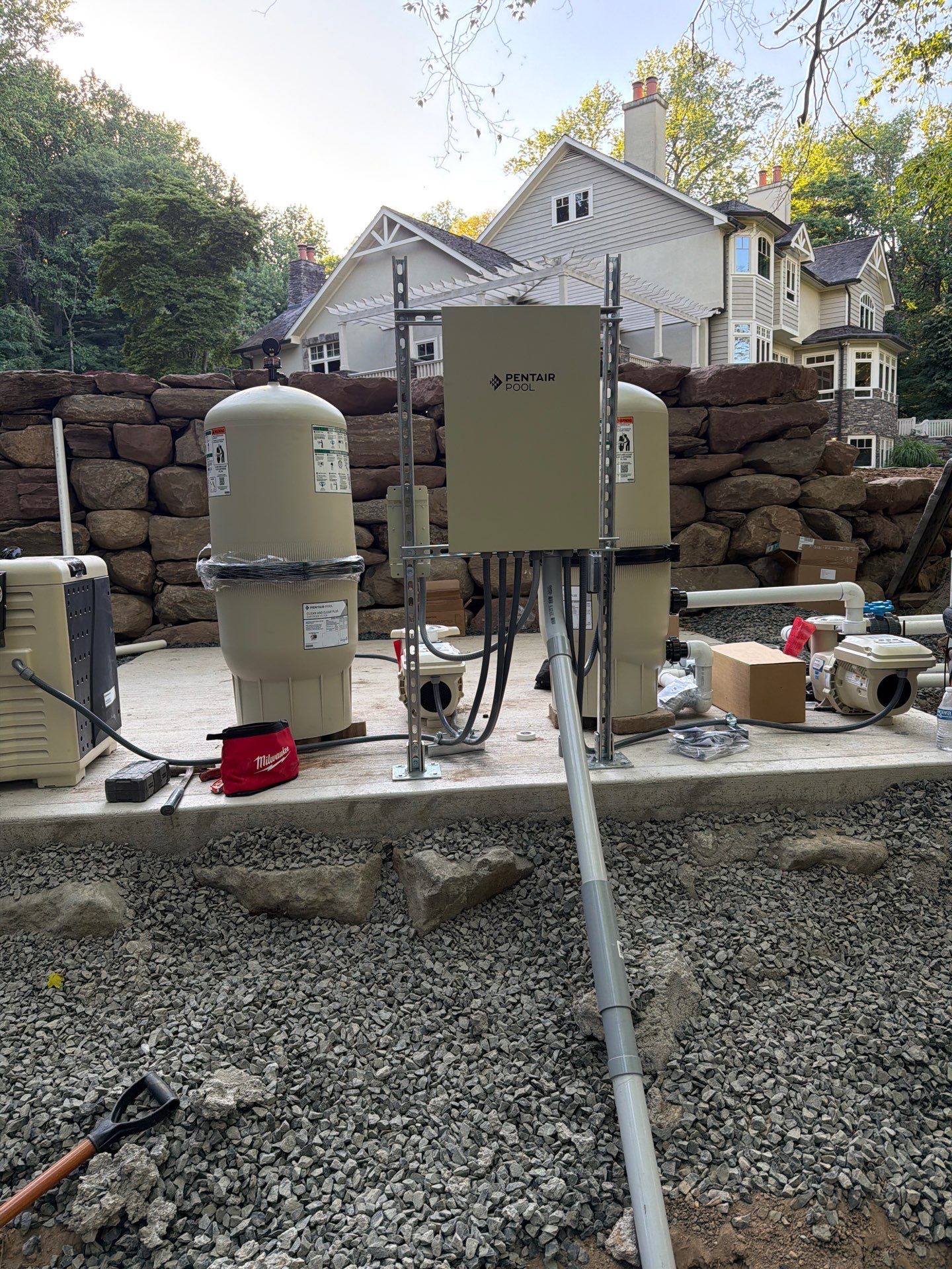 Whole-Pool Electrical Installation Feeder to Automation by Spartan Home Pros