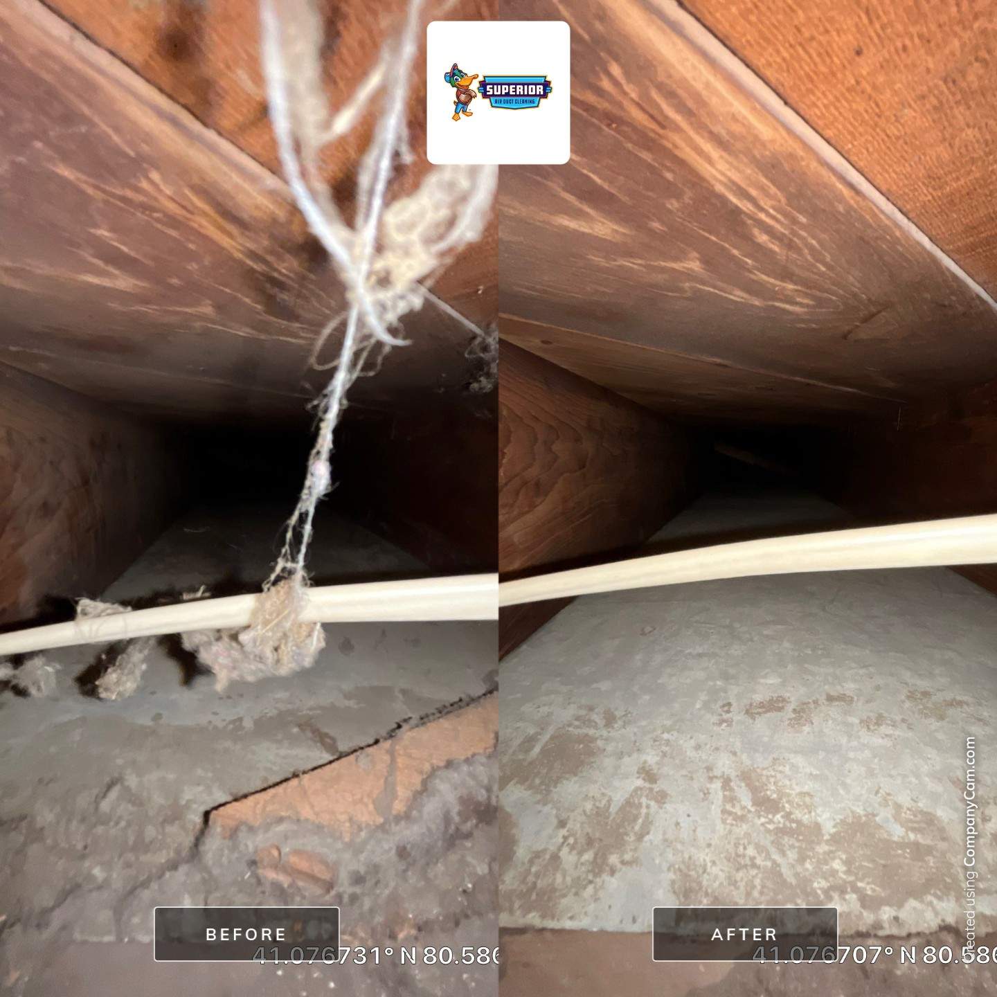 Air Duct Cleaning With a Vacuum Truck in Campbell, OH by Superior Air Duct Cleaning