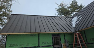 New Metal Roof using All Thats Metal 26g steel