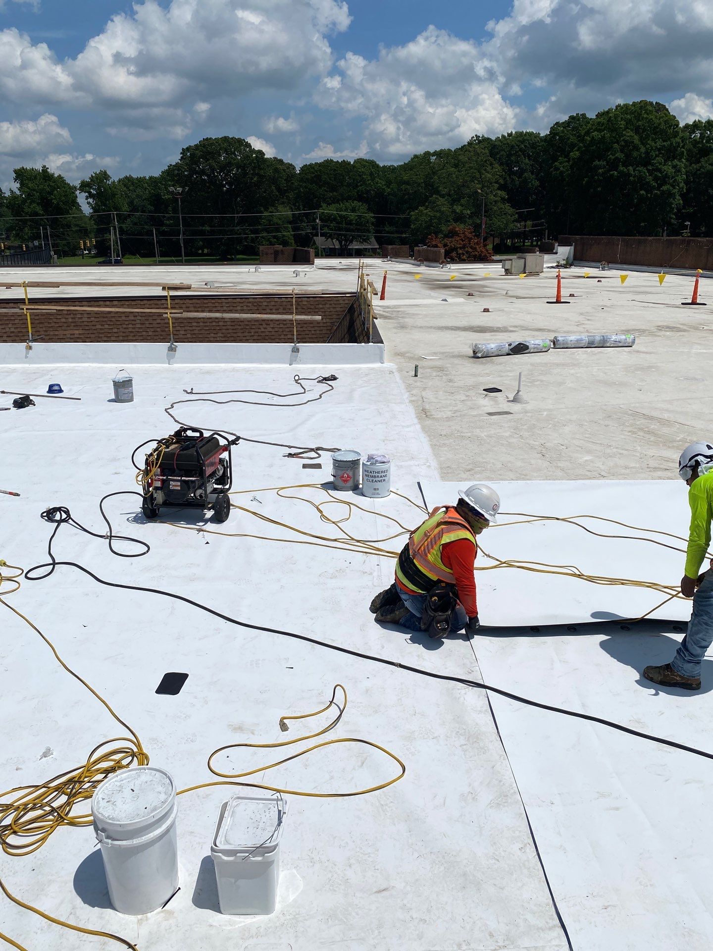 Project in High Point by Allied Roofing Company Incorporated