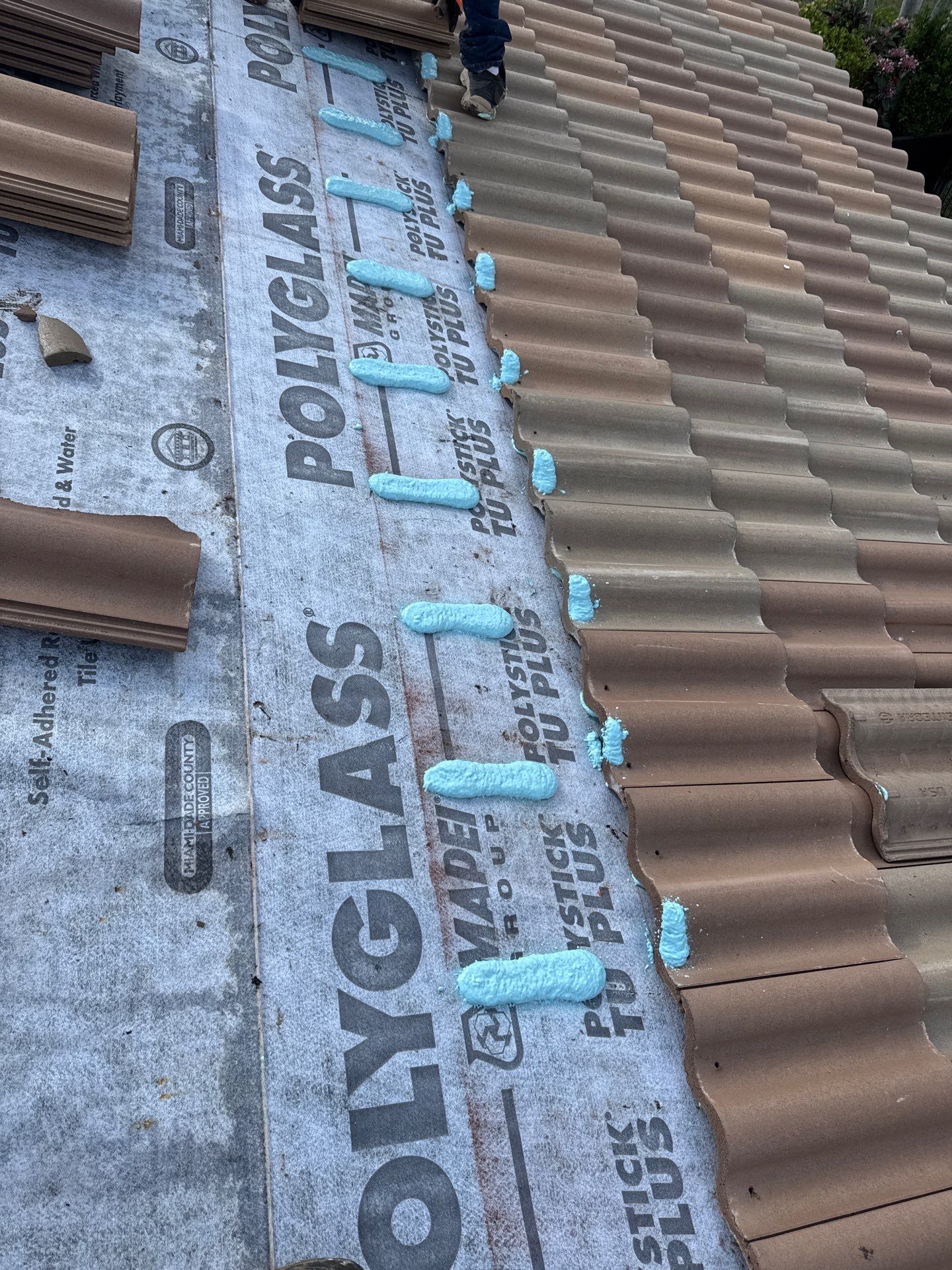 Residential Roofing Installation using WestLake Roofing Tile by BLUES BROTHERS ROOFING