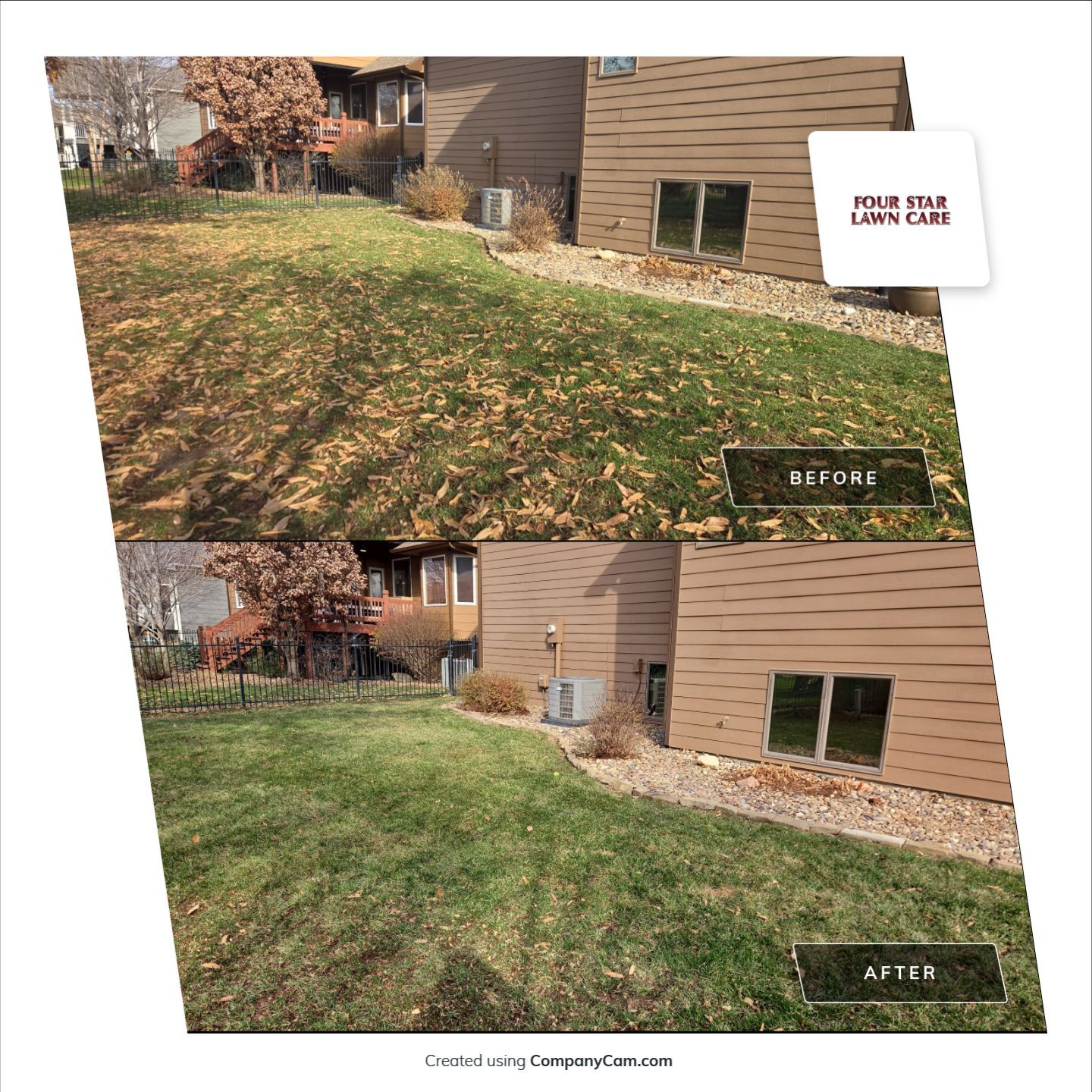 Project in Wichita by Four Star Lawn Care