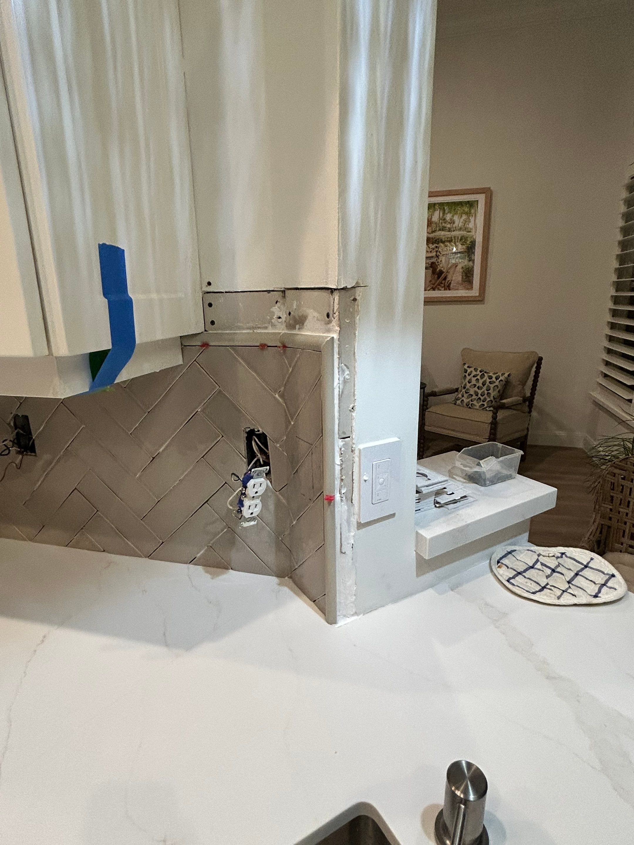 Kitchen Backsplash - Delray Beach by Hevi Tile