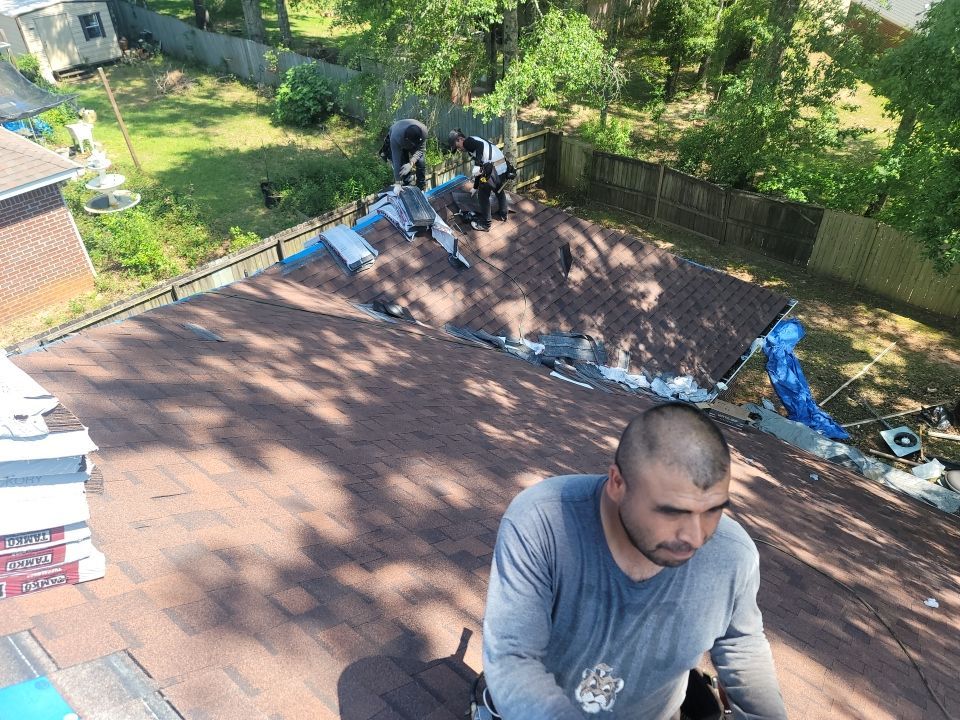 Residential Roofing Installation using Roof Replacement by American Roofing & Construction LLC