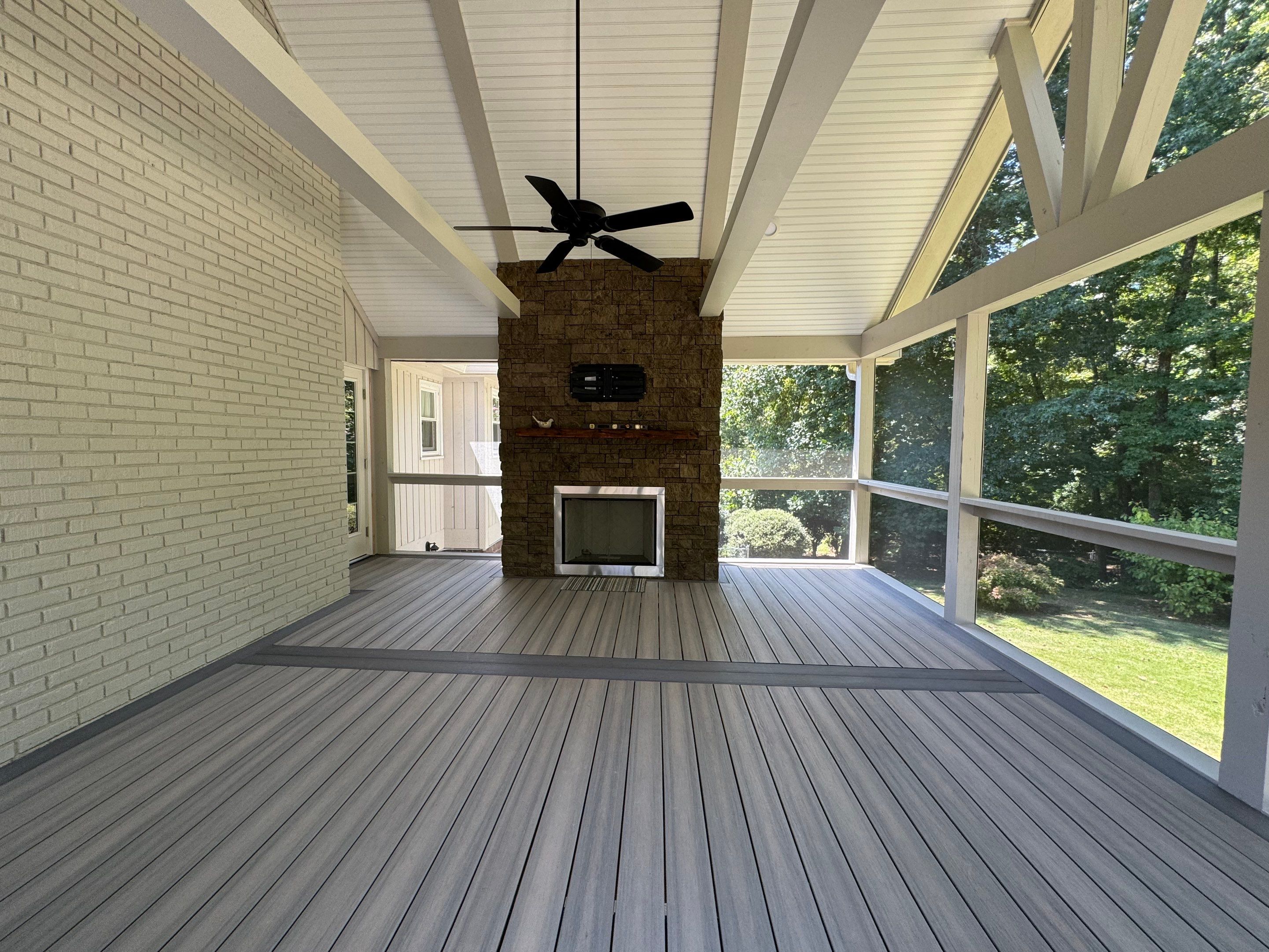 Burntleaf - Screen Porch by Pillar and Pine