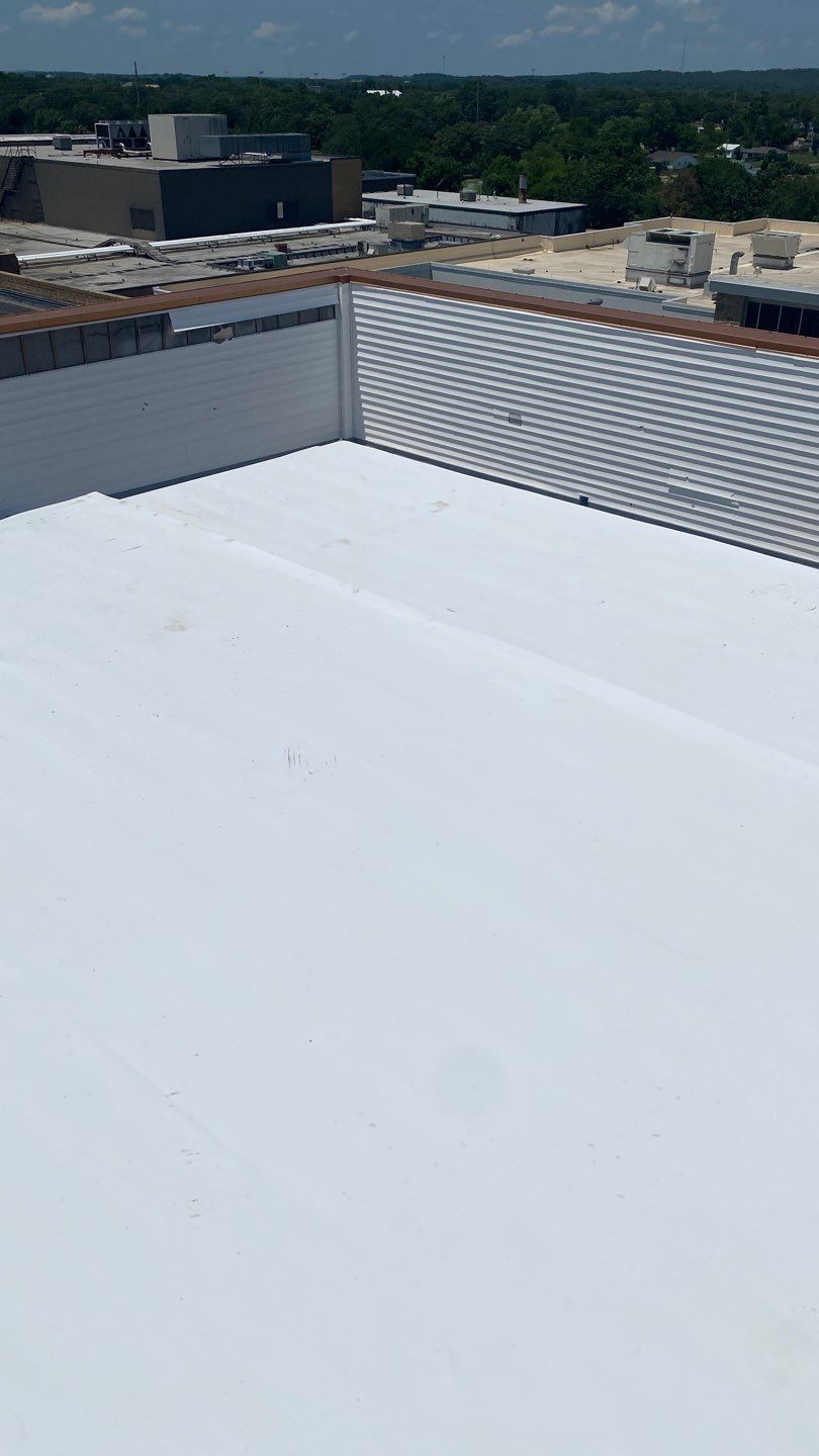 TPO Project in McAlester by Decor Roofing & Restoration