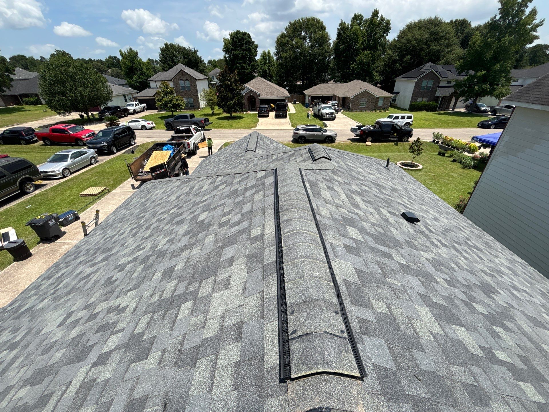 Owens Corning Duration Shingle Roof Replacement in Willis, Texas by Abbott Roofing Company