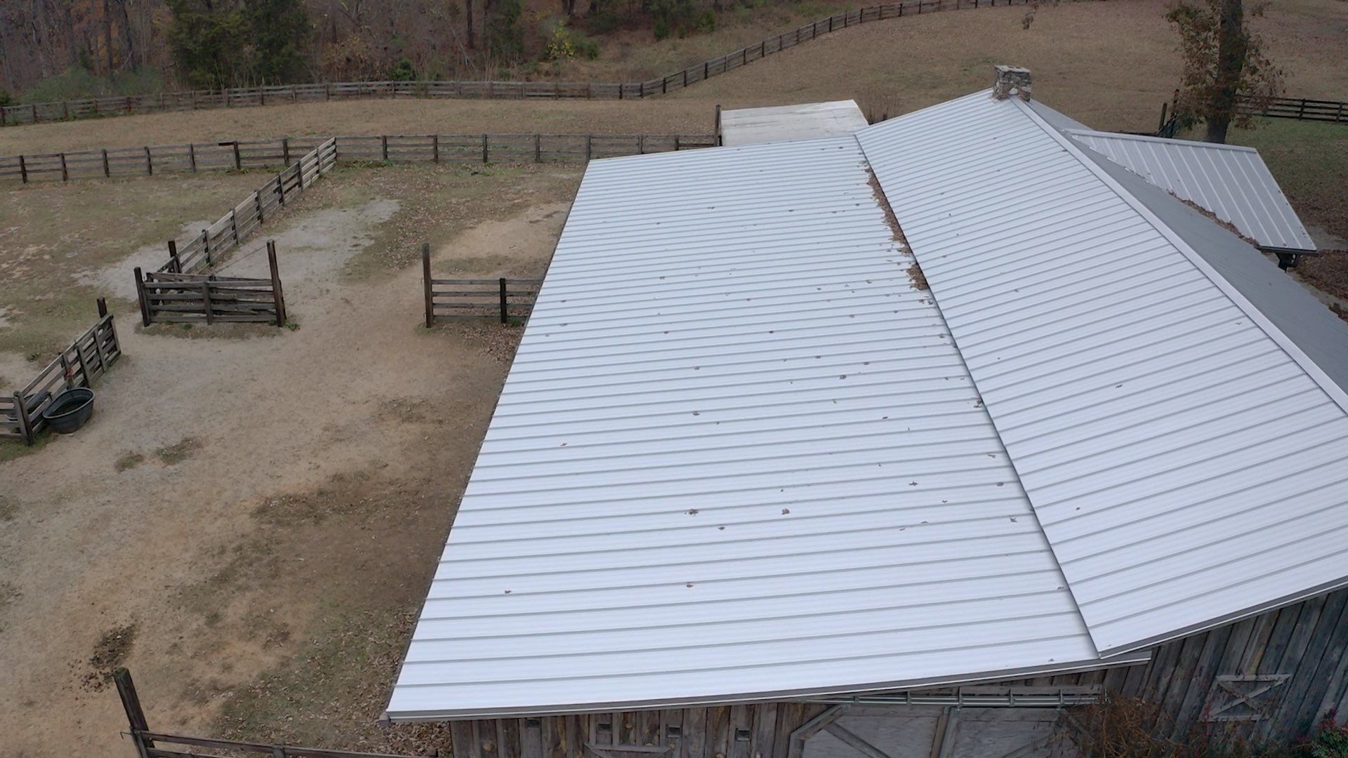 Beautiful Standing Seam Metal Roof by Just In Time Roofing and Restoration