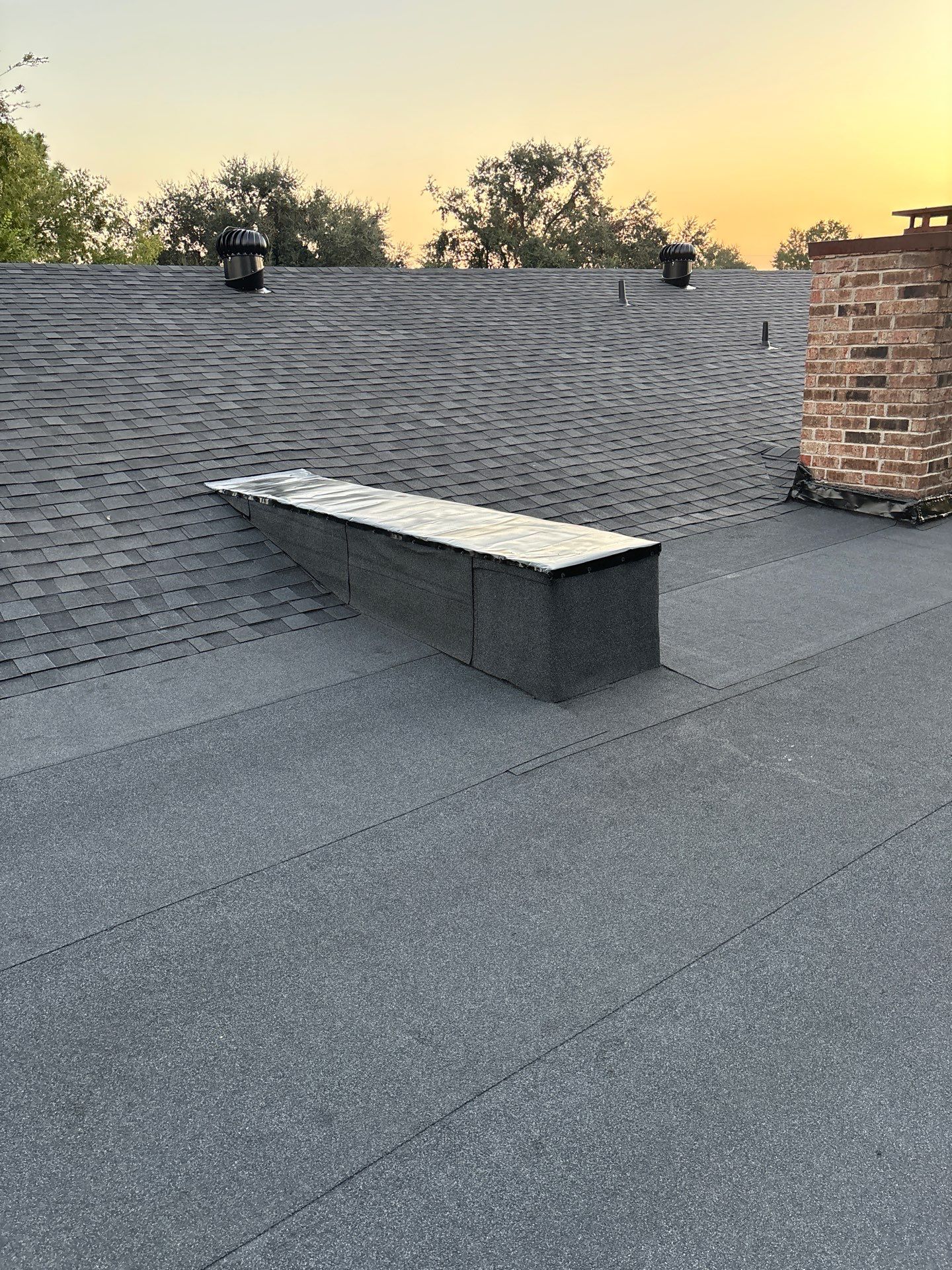 Residential Roofing Installation using Owen's Corning Duration (Lifetime) Shingles by Roof Repair Company
