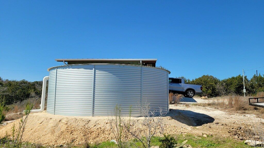 20K Gallon Tank using Pioneer XLR 15/2 ZN - 20K gallons by Hill Country Rain Water