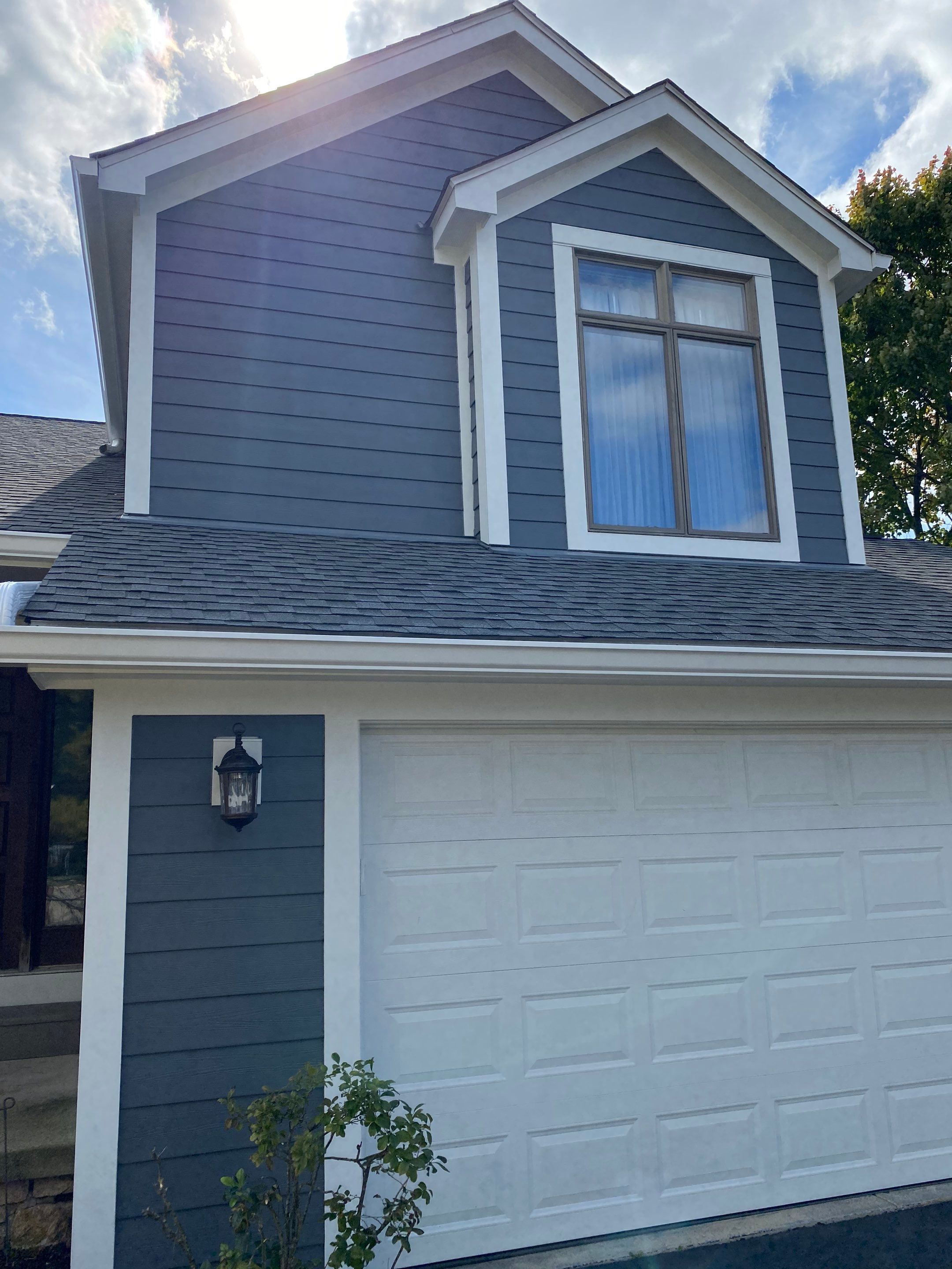 Siding Installation using James Hardie Fiber Cement Lap Siding by Best Exteriors Inc