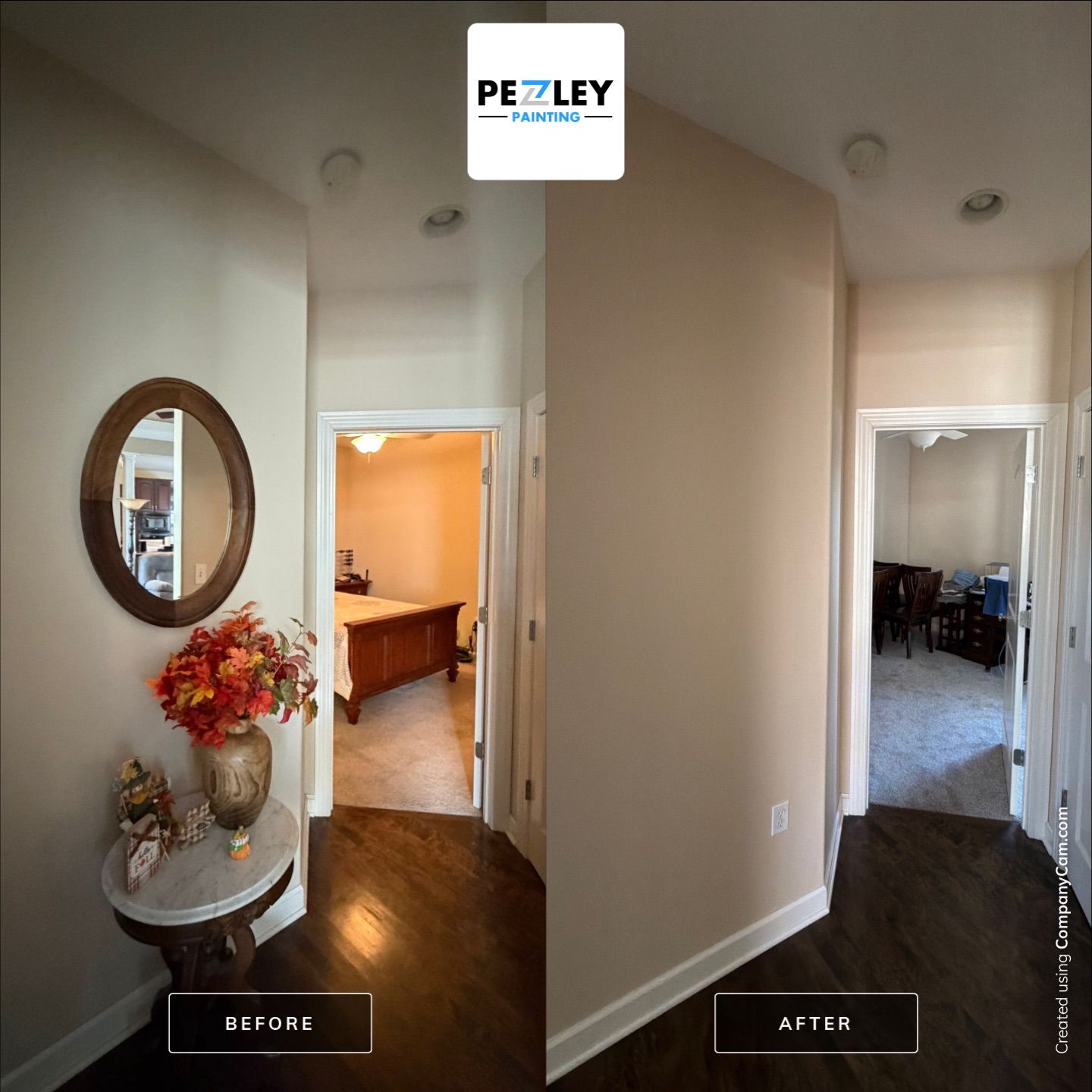 Interior Repaint off Lorenzo Green by Pezley Painting