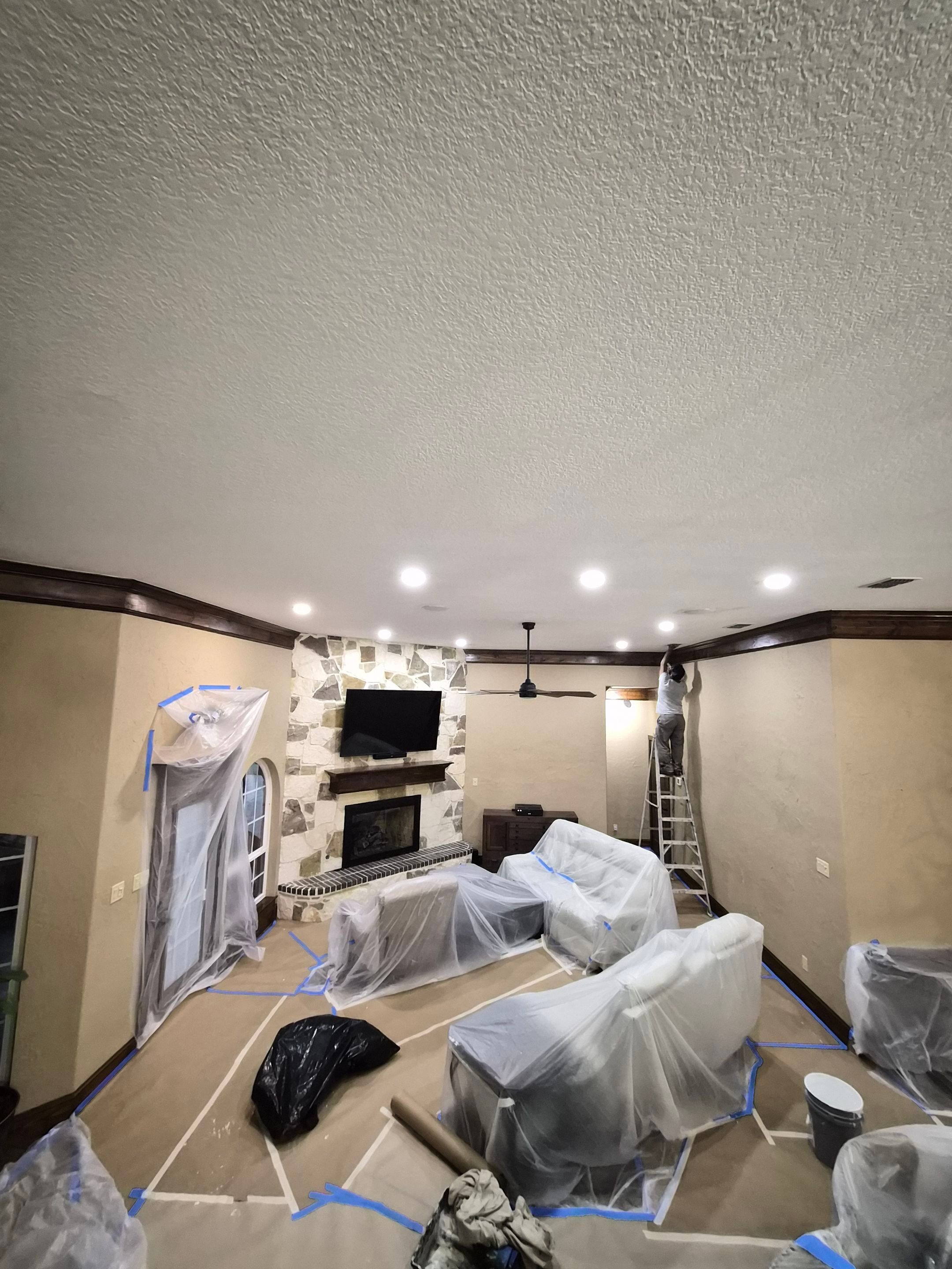 Interior Painting Project in Quitman, TX by Quality Coats Painting