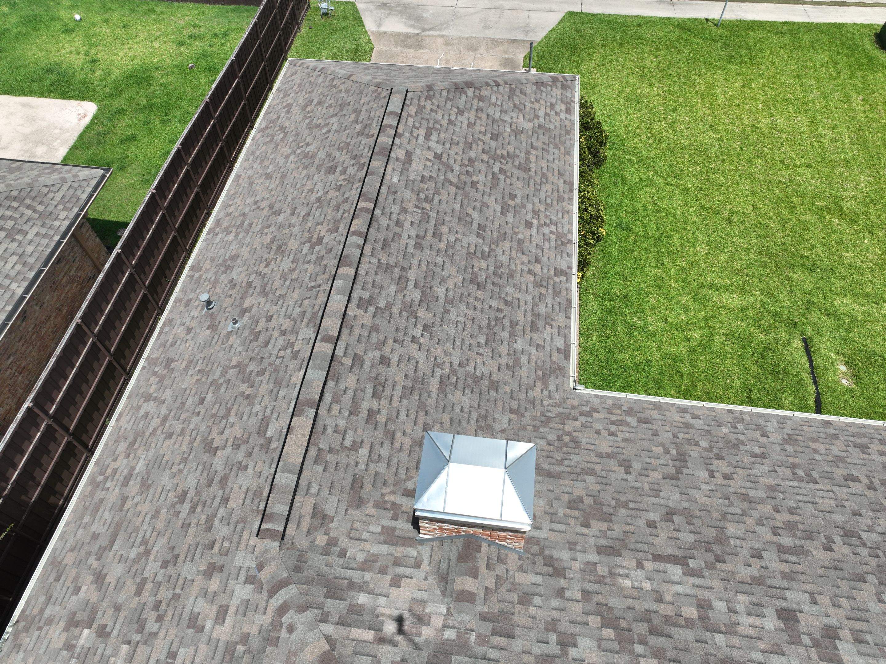Residential Roofing Installation using Malarkey Highlander Natural Wood by OneSource Roofing and Restoration