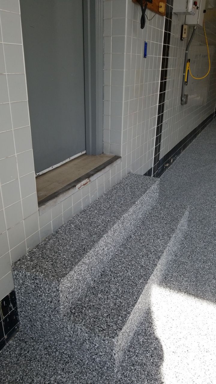 Dover Firehouse with their new Smoke Floor! by Spectrum Painting, LLC