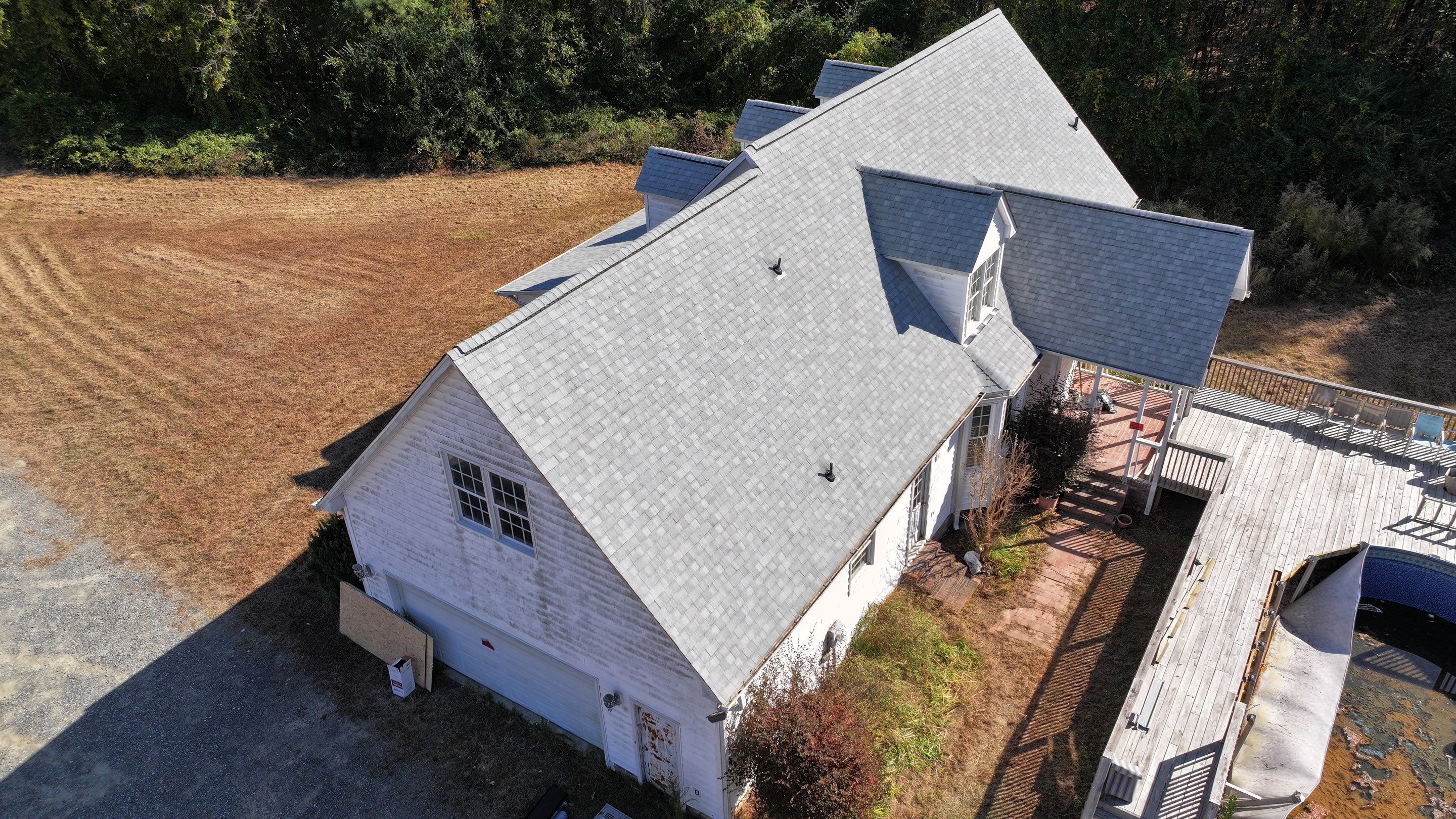 Project in Creedmoor - Certainteed Landmark Silver Birch by Pro Performance Roofing
