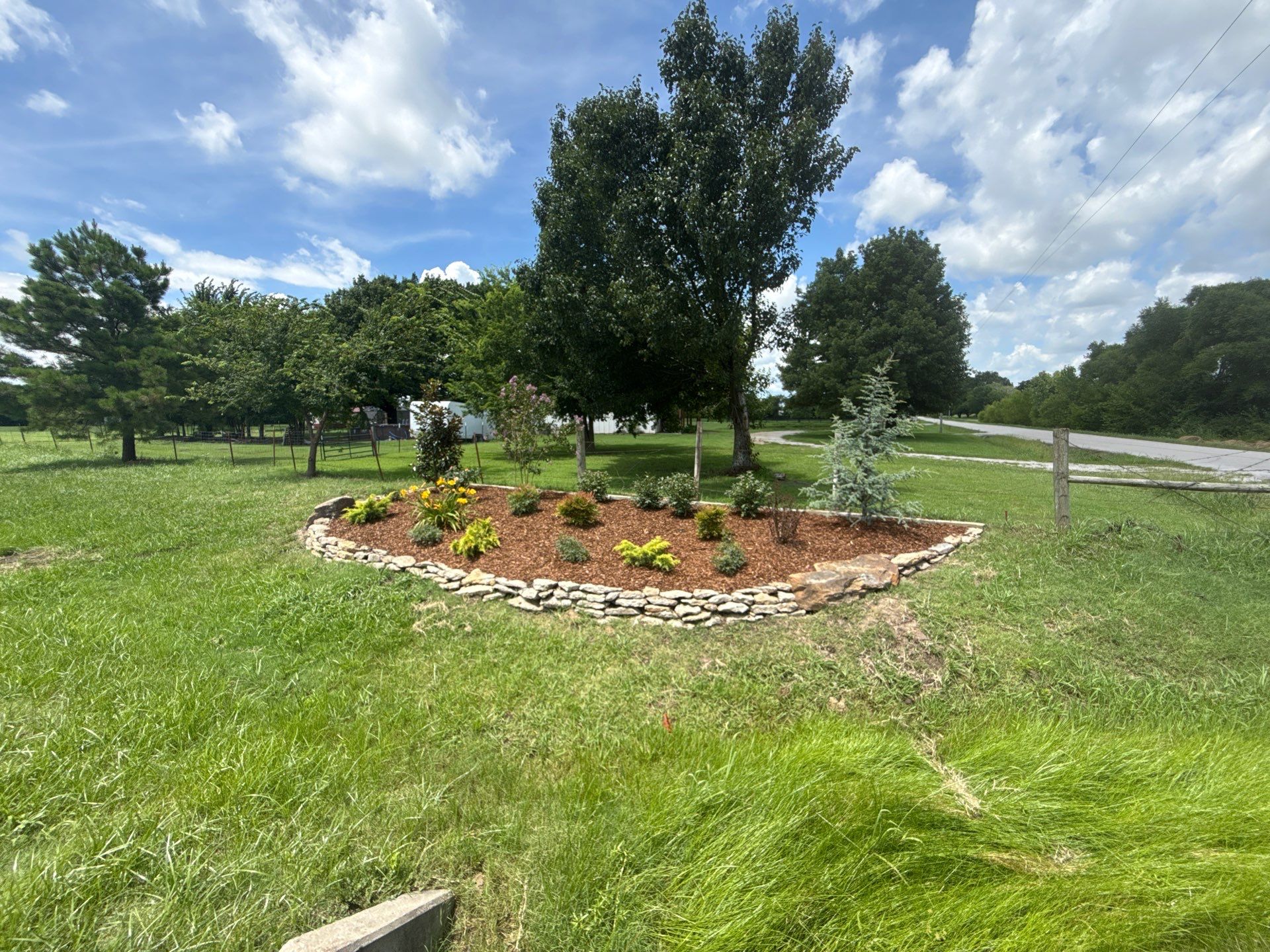 Project in Broken Arrow by Greenscapes Outdoor