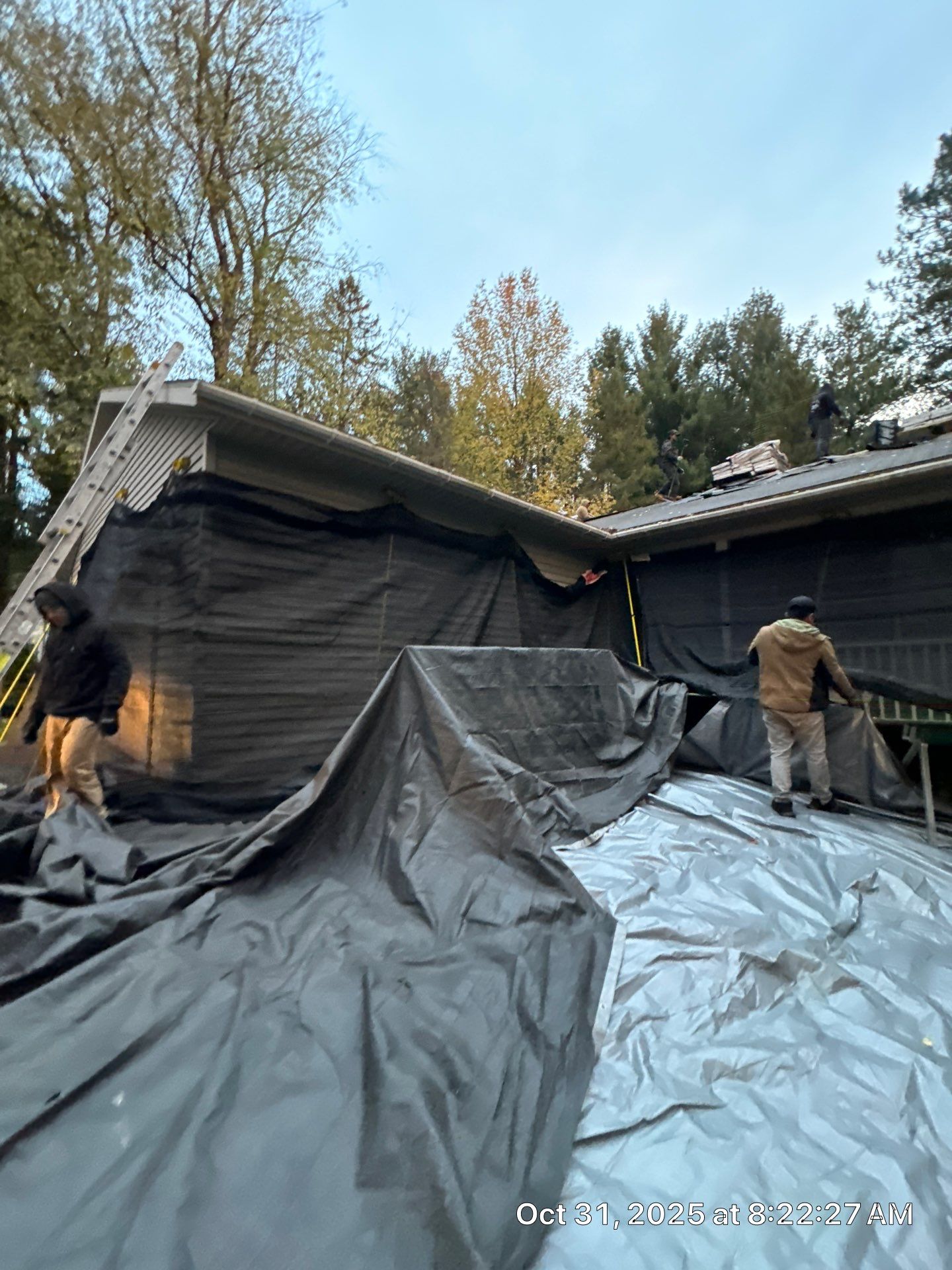 Our Work in Action by Veteran Roofing & Exteriors