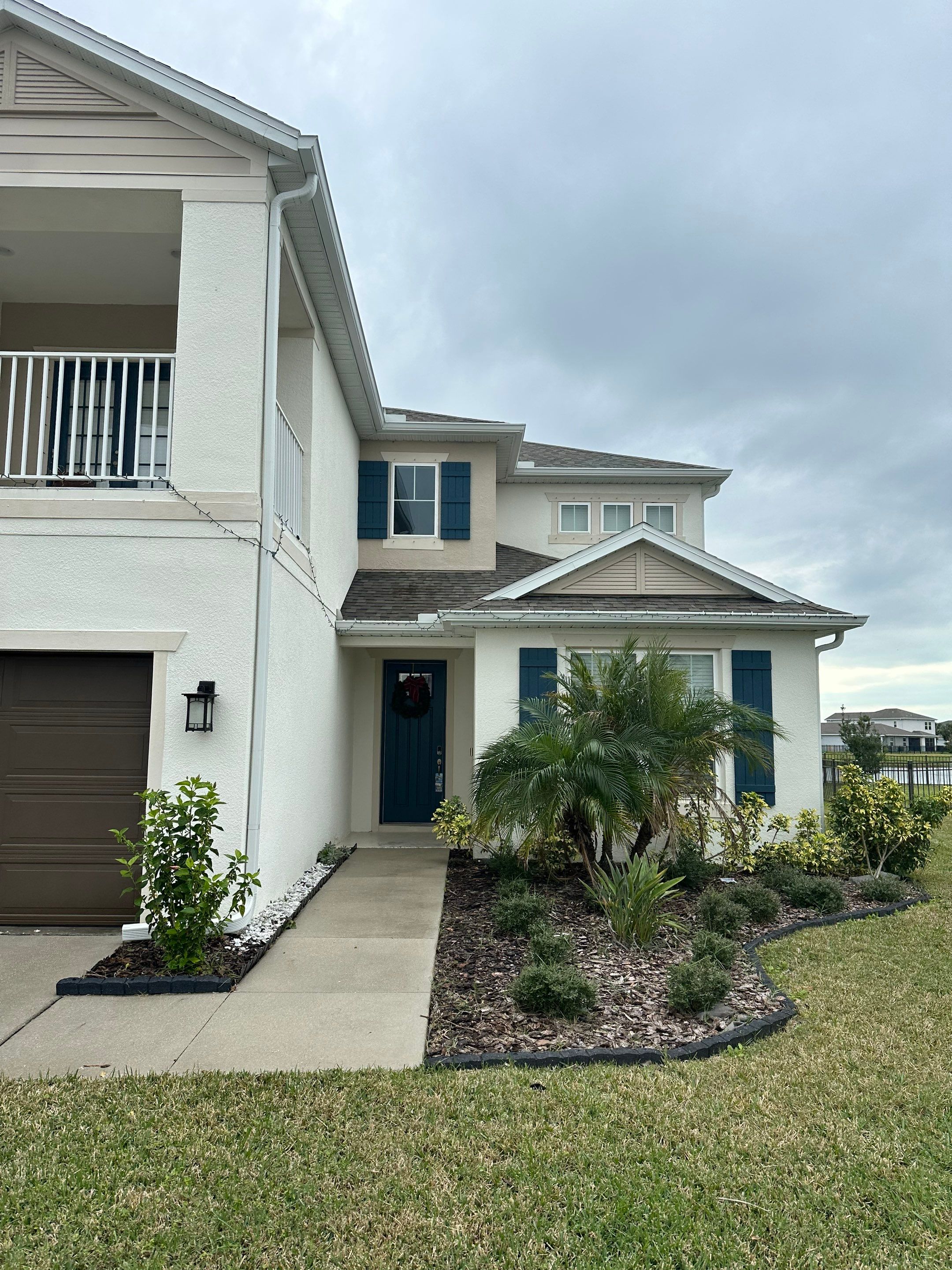 Complete House Wash and Exterior Surface Cleaning in Artisan Lakes Community, Palmetto, FL by Sunshine AquaWash