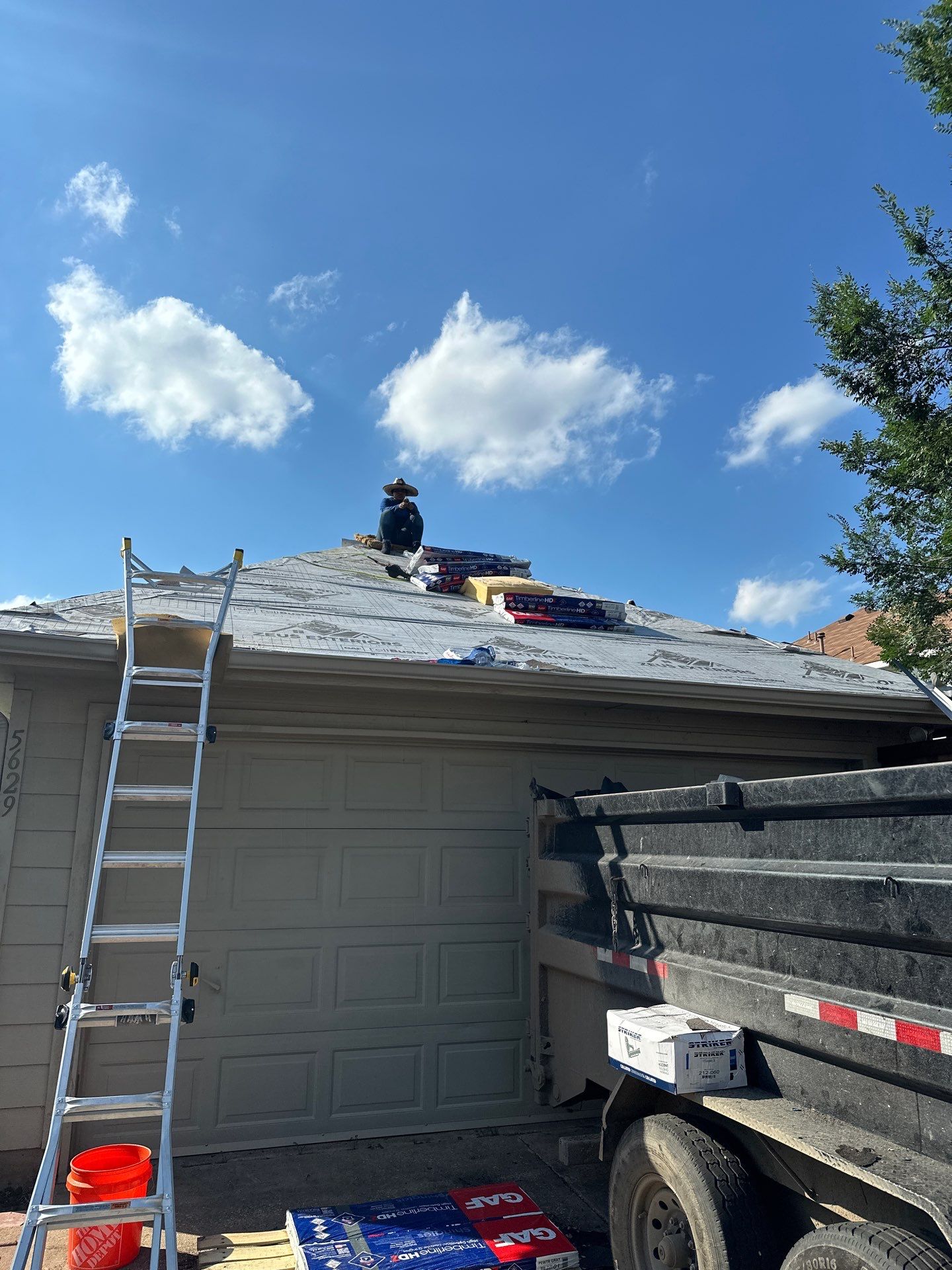Project in The Colony by Zeus Exteriors